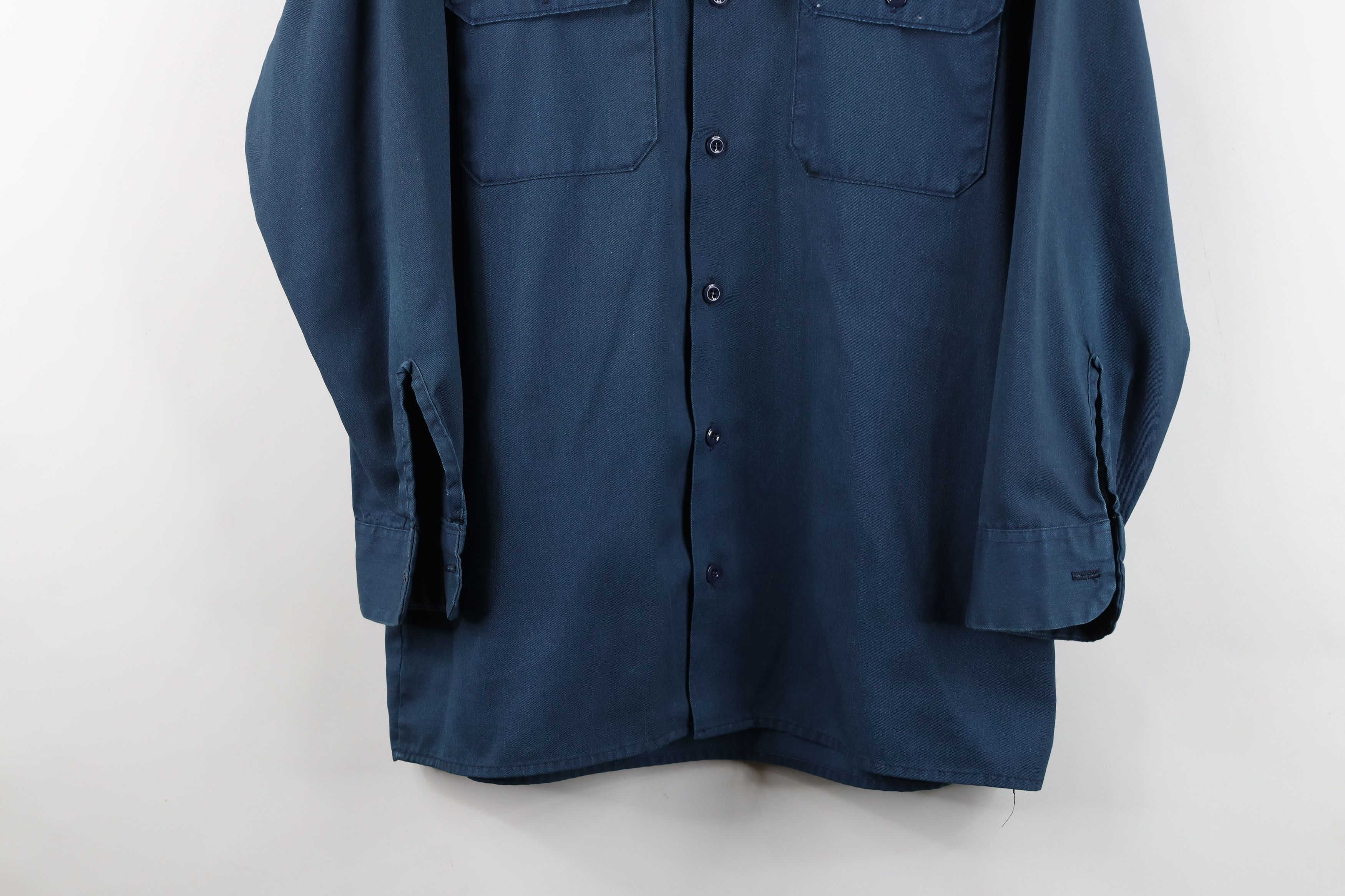 Dickies Vintage 90s Dickies Workwear Mechanic Button Shirt USA Size US M / EU 48-50 / 2 - 3 Thumbnail