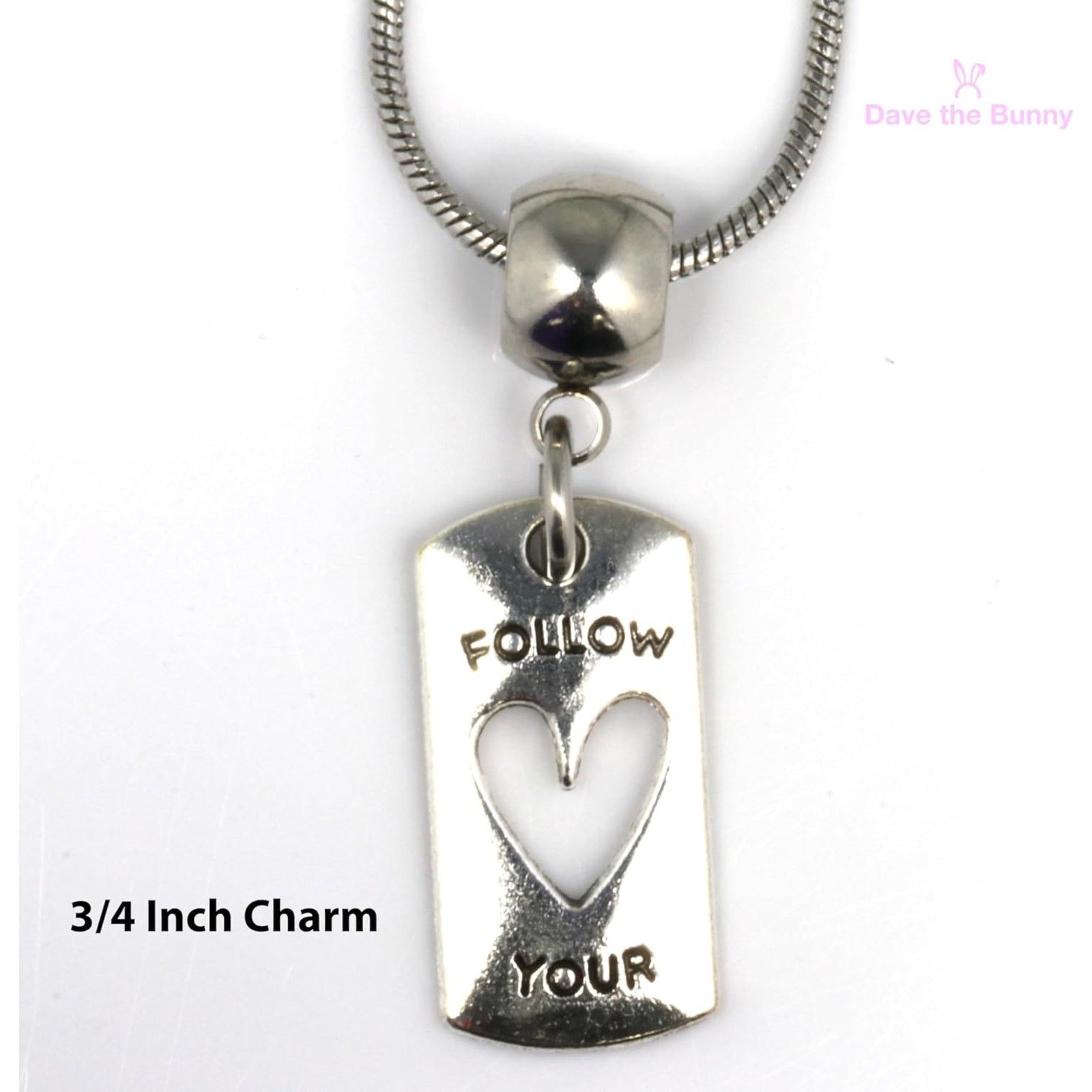 & Other Stories Follow Your Heart Necklace - An Inspirational Necklace Size ONE SIZE - 2 Thumbnail