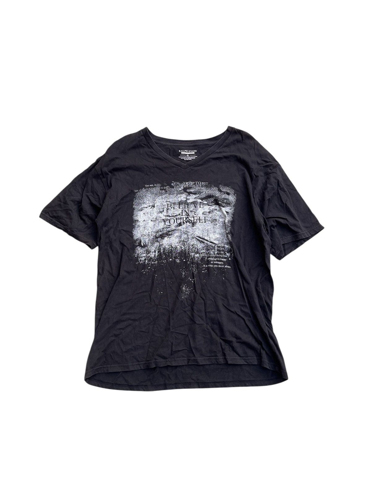 Beauty Beast × Hysteric Glamour × Japanese Brand JAPANESE RALPH EVANS POEM GOTHIC TEE PUNK Size US M / EU 48-50 / 2 - 1 Thumbnail