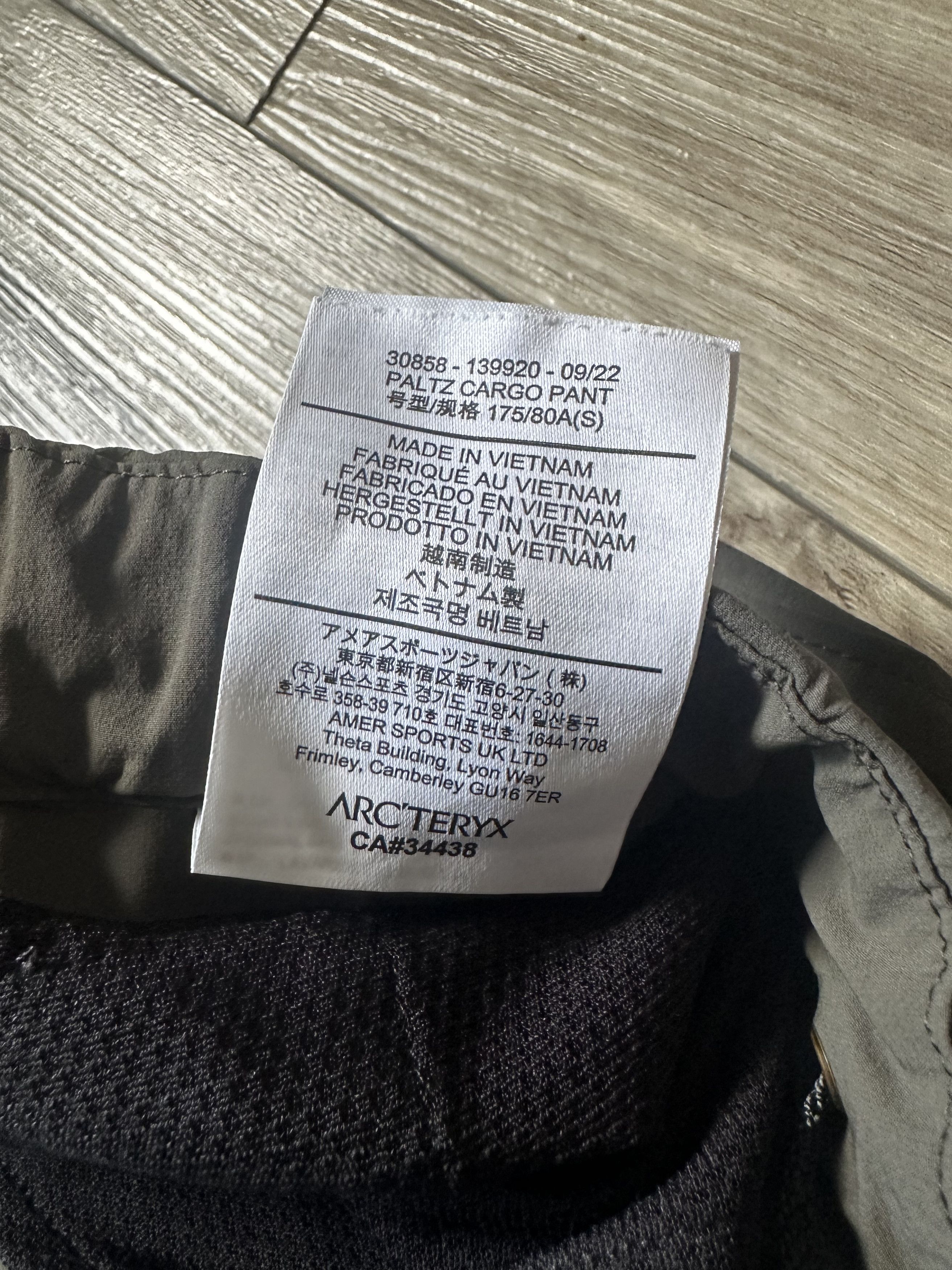 Arc'teryx Arc'teryx System A Paltz Cargo Pants Size US 30 / EU 46 - 10 Thumbnail
