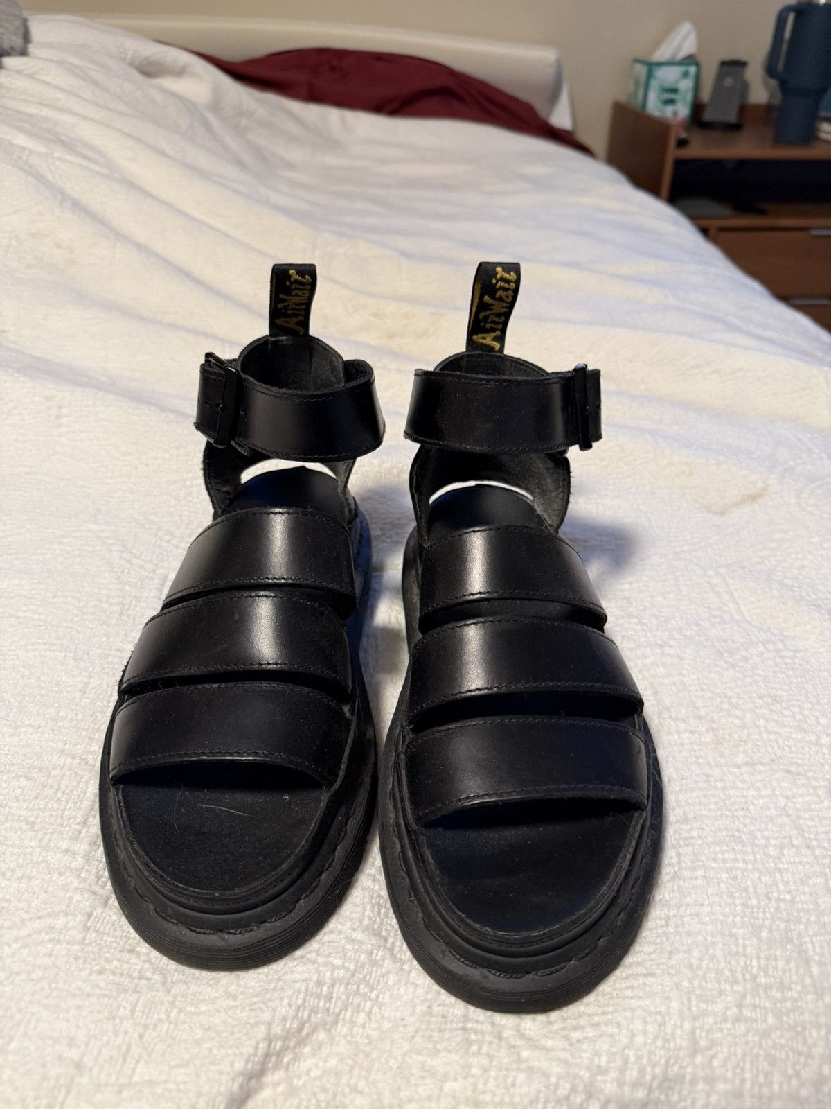 Dr Martens black sandals