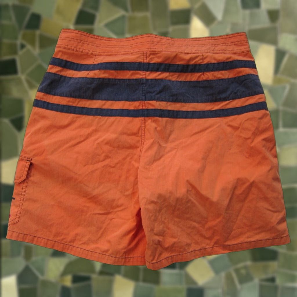 Polo Ralph Lauren Ralph Lauren Polo N.Y.C Orange Blue Nylon Swim Surf Board Short Men 36 Size US M / EU 48-50 / 2 - 1 Thumbnail