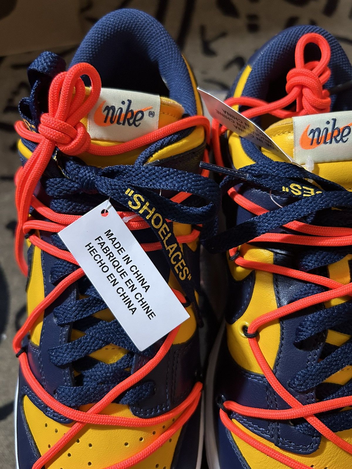 Nike × Off-White NIKE x OFF-WHITE Virgil Abloh Dunk low Size US 9 / EU 42 - 3 Thumbnail