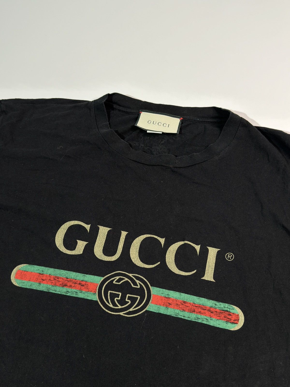 Gucci fashion belt t shirt