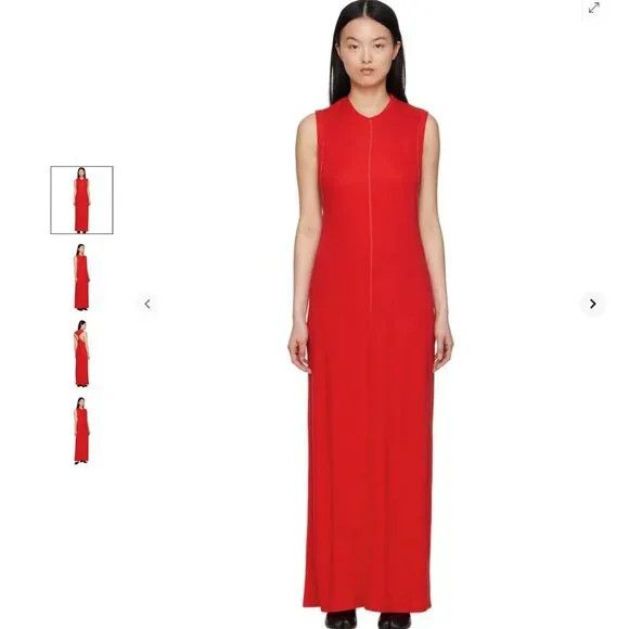 Commission Commission 2022 Red Dress - Size 2 (XS) Size S / US 4 / IT 40 - 1 Thumbnail