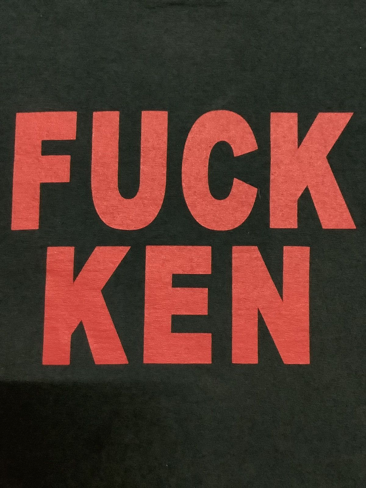 Band Tees × Vintage VINTAGE Y2K PIZZA OF DEATH RECORDS “FUCK KEN” TEE Size US M / EU 48-50 / 2 - 9 Thumbnail