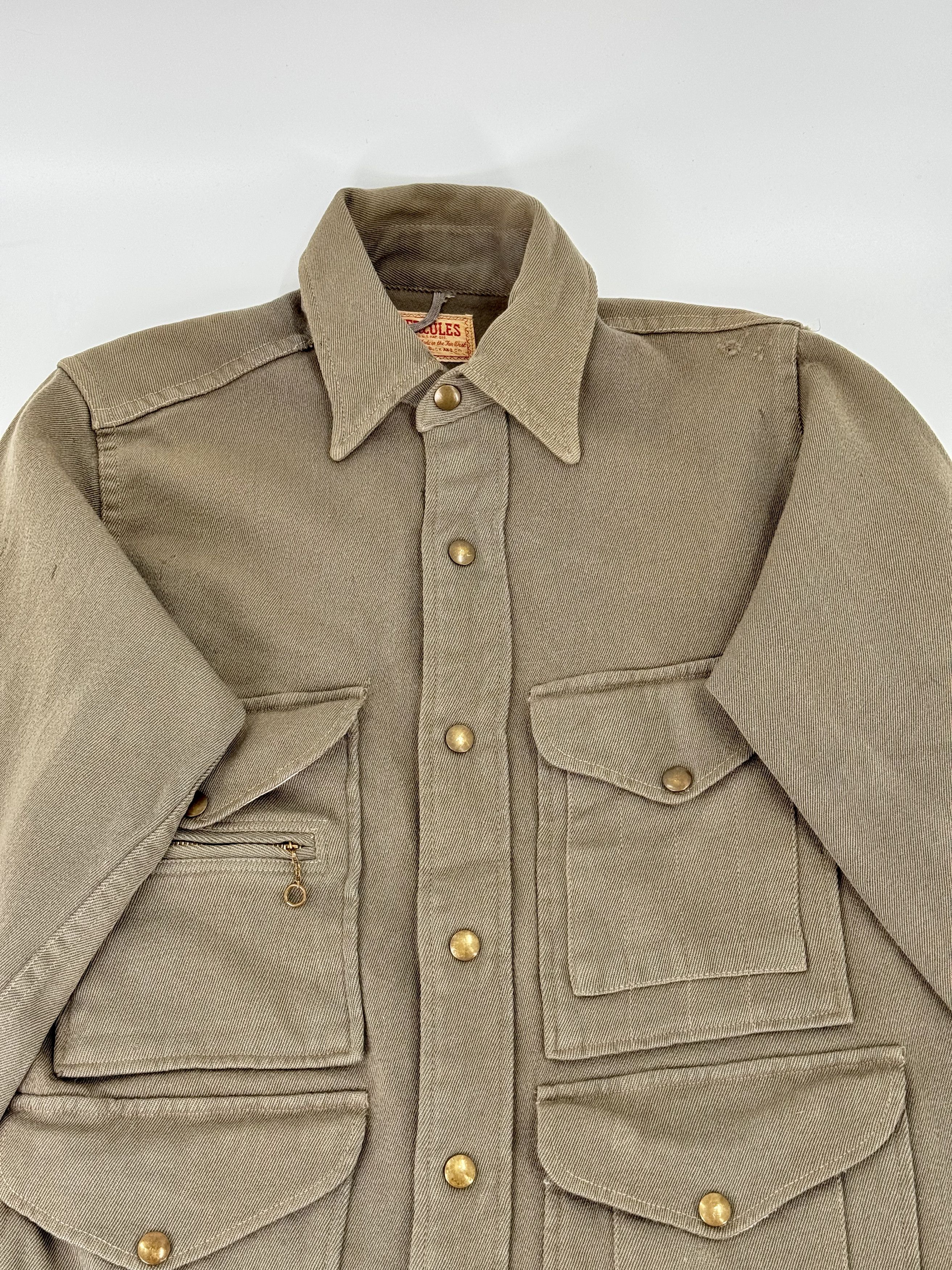 Sears Vintage 1940s Sears Hercules Wool Mackinaw Coat Jacket 40s Size US S / EU 44-46 / 1 - 2 Thumbnail