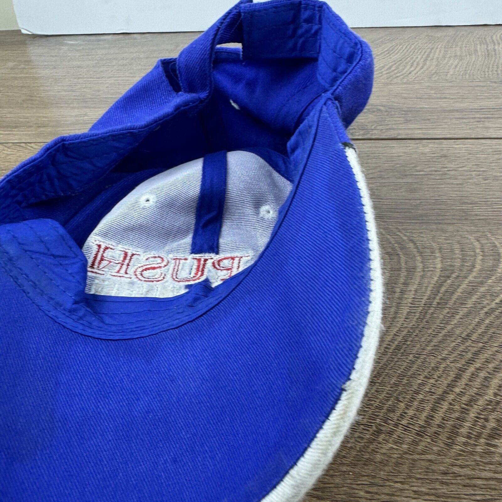 Other PUSH Hat Pray Until Something Happens Blue Hat Adjustable Je Size ONE SIZE - 11 Thumbnail