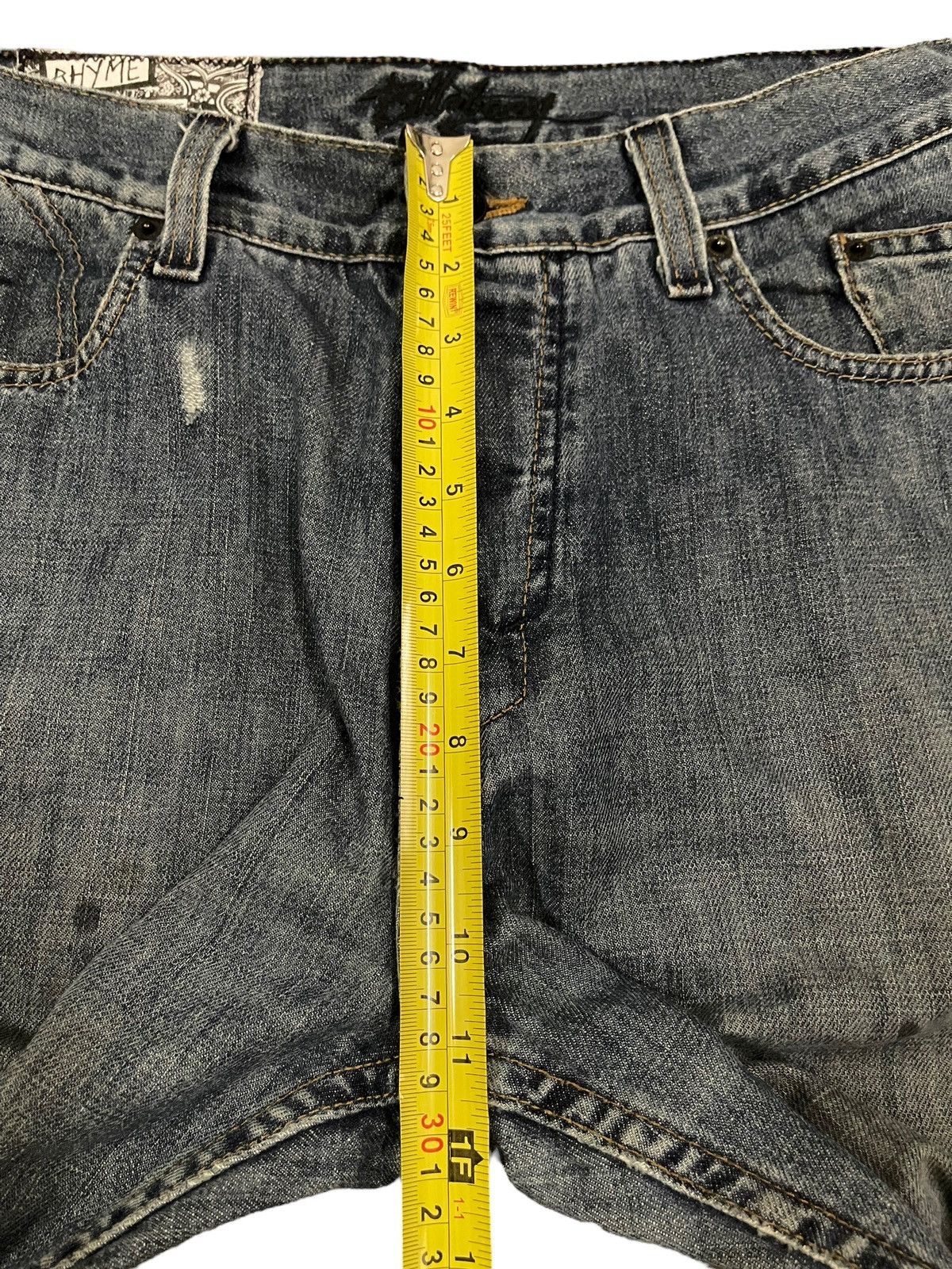 Billabong Vintage 90s Billabong Faded Wash Style Baggy Jeans Size US 30 / EU 46 - 16 Thumbnail
