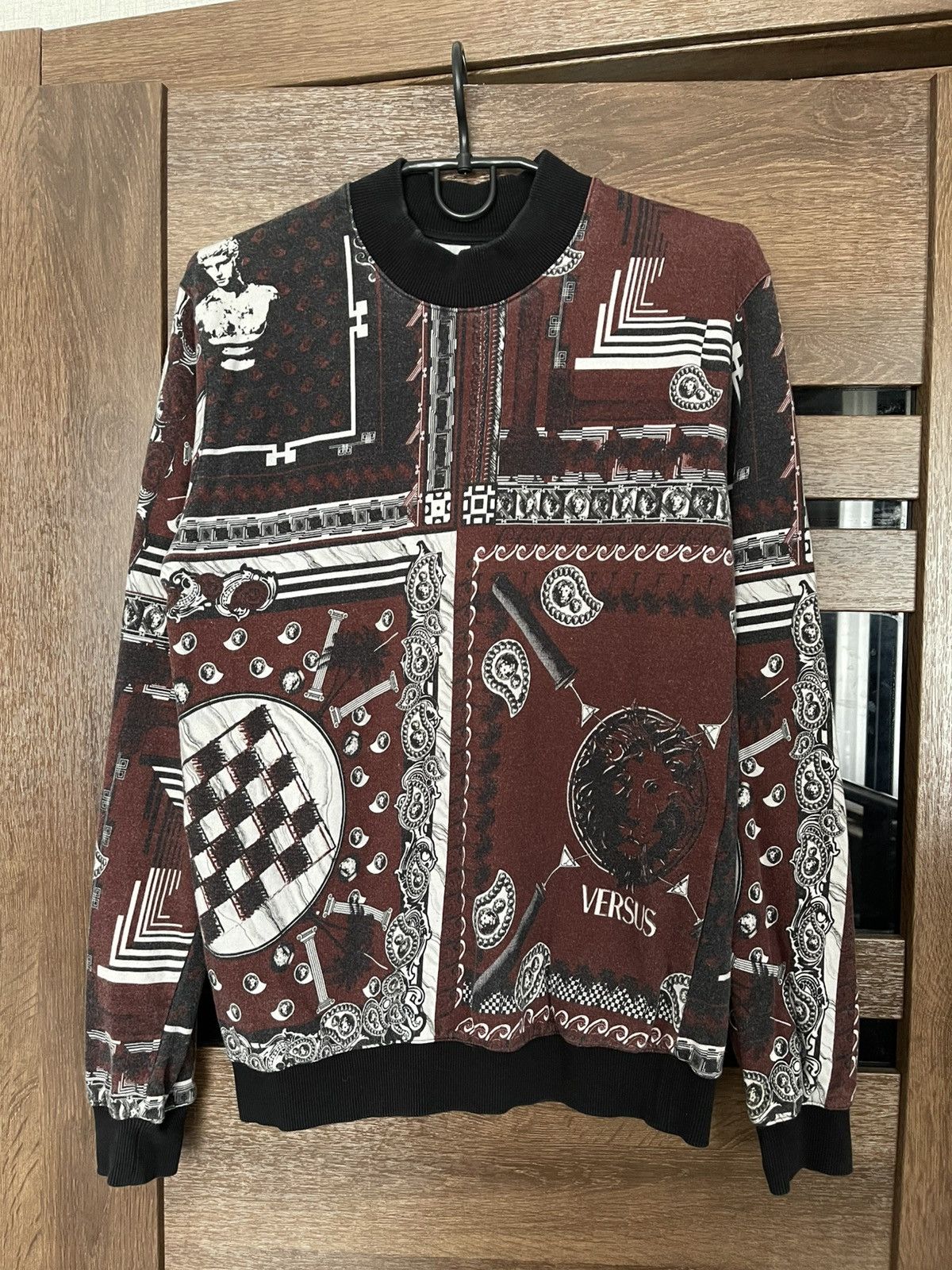 Versus Versace Versace Versus Overprint Sweatshirt Pullover Size US S / EU 44-46 / 1 - 3 Thumbnail