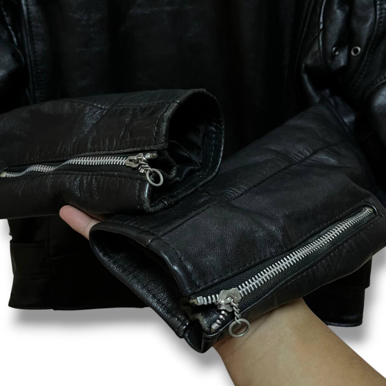 Vintage Vintage 80s Mex Tex Upstart Leather Jacket Size US M / EU 48-50 / 2 - 6 Thumbnail