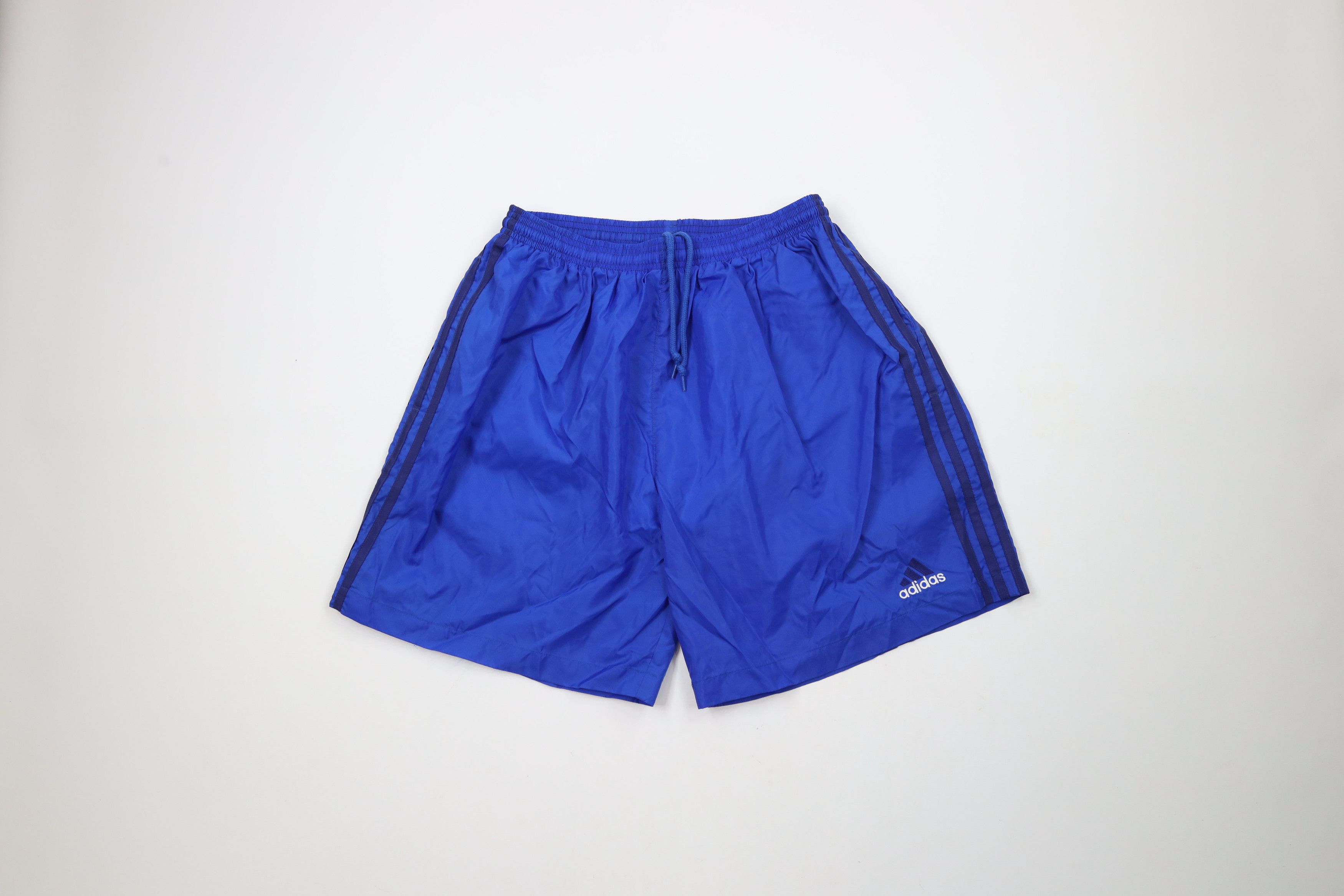 Adidas × Vintage Vintage 90s Adidas Lined Running Jogging Soccer Shorts Nylon Size US 34 / EU 50 - 1 Thumbnail