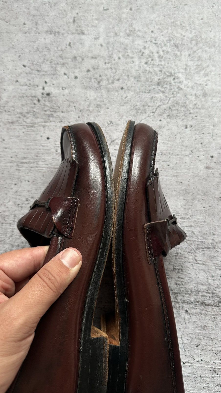 Women's G.H. Bass & Co. Weejens Vintage Leather Loafers USA