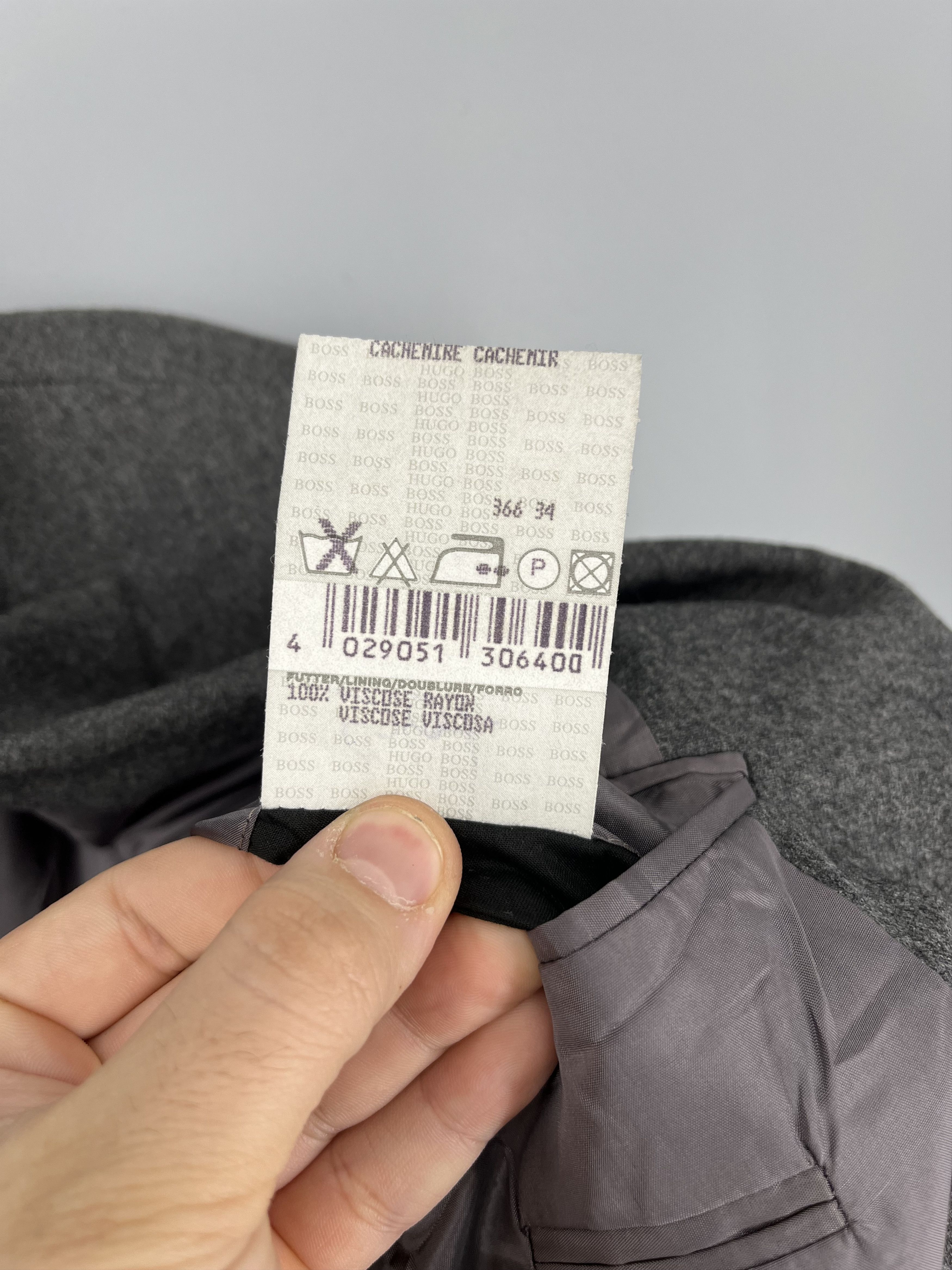 Hugo Boss HUGO BOSS Loro Piana Mens Wool Cashmere Blend Sports Blazer Size 50R - 11 Thumbnail