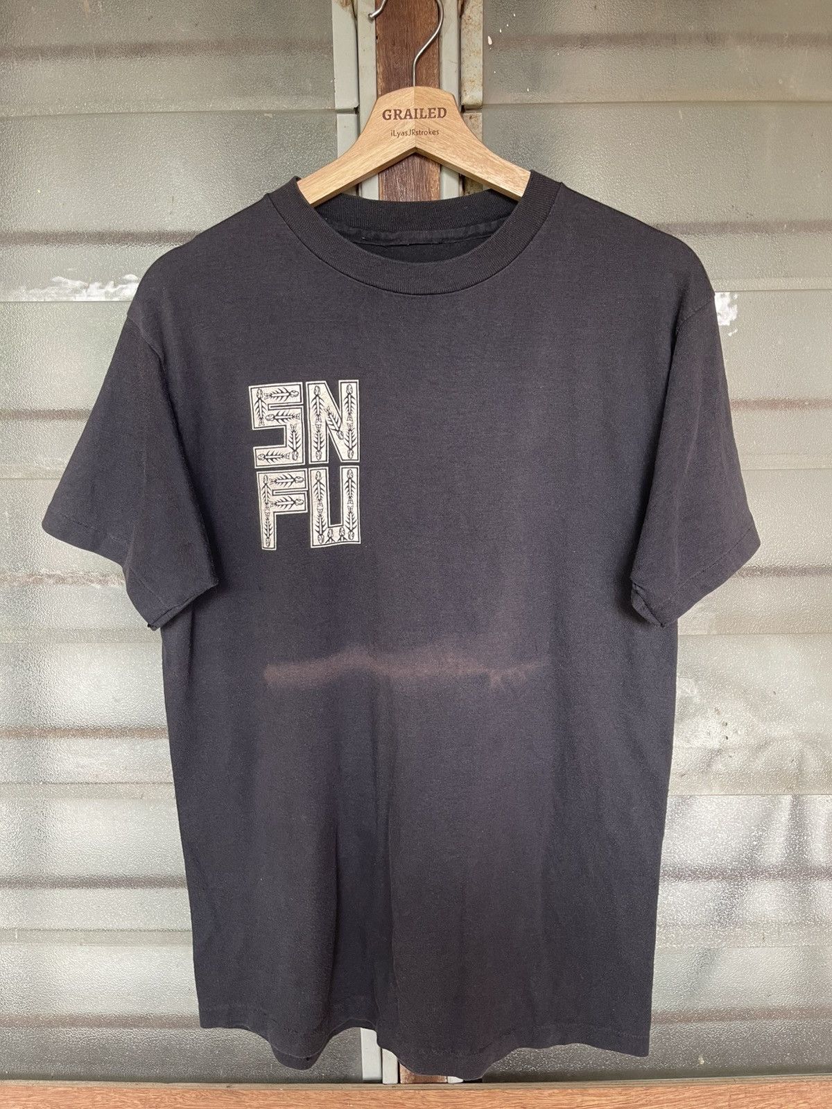 Band Tees Vintage Punk SNFU "Open Your Mouth and Say" Faded Tee Size US M / EU 48-50 / 2 - 7 Thumbnail