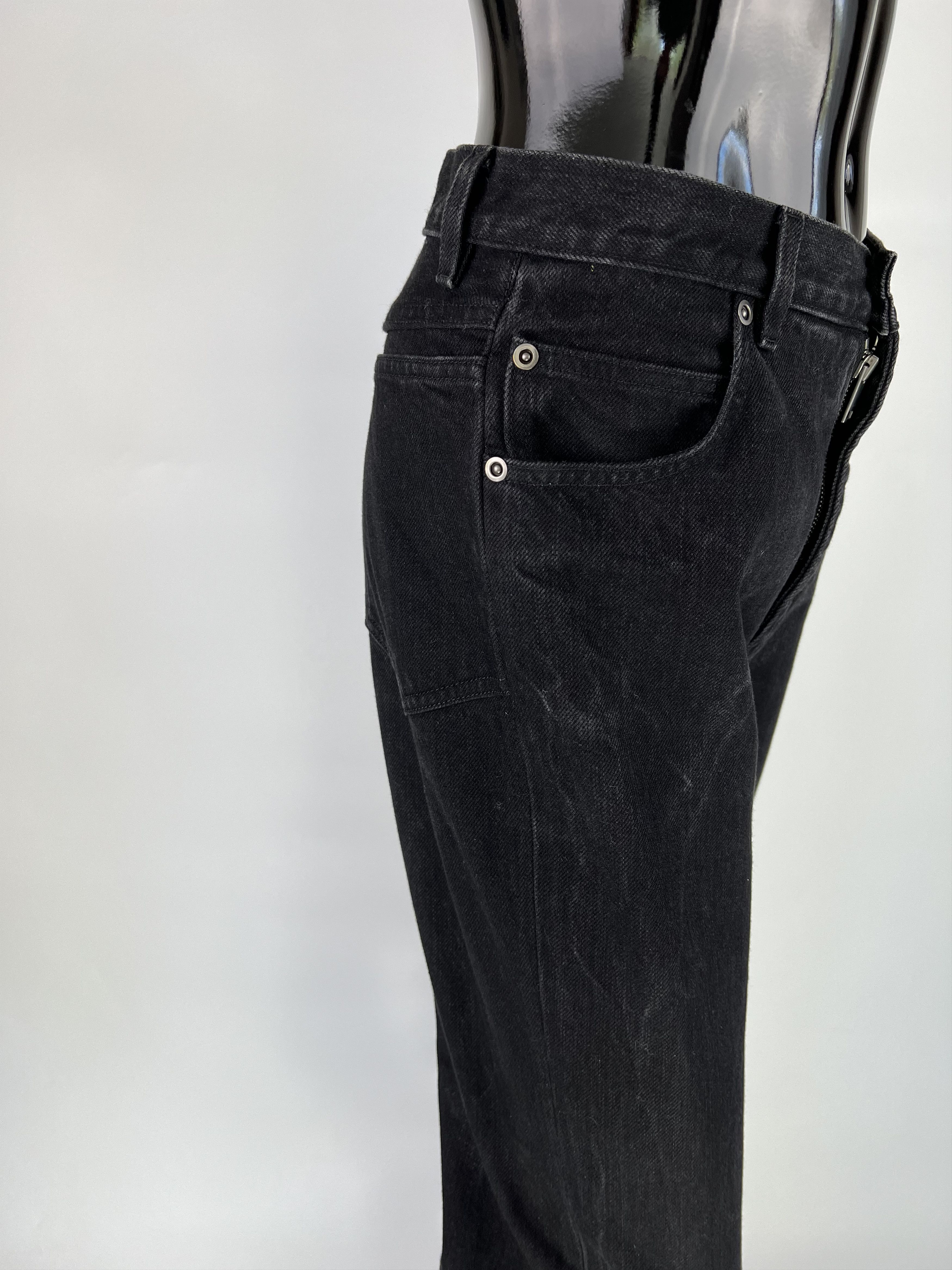 Celine Celine Distressed Denim Pants Size 38 Size 30" / US 8 / IT 44 - 6 Thumbnail