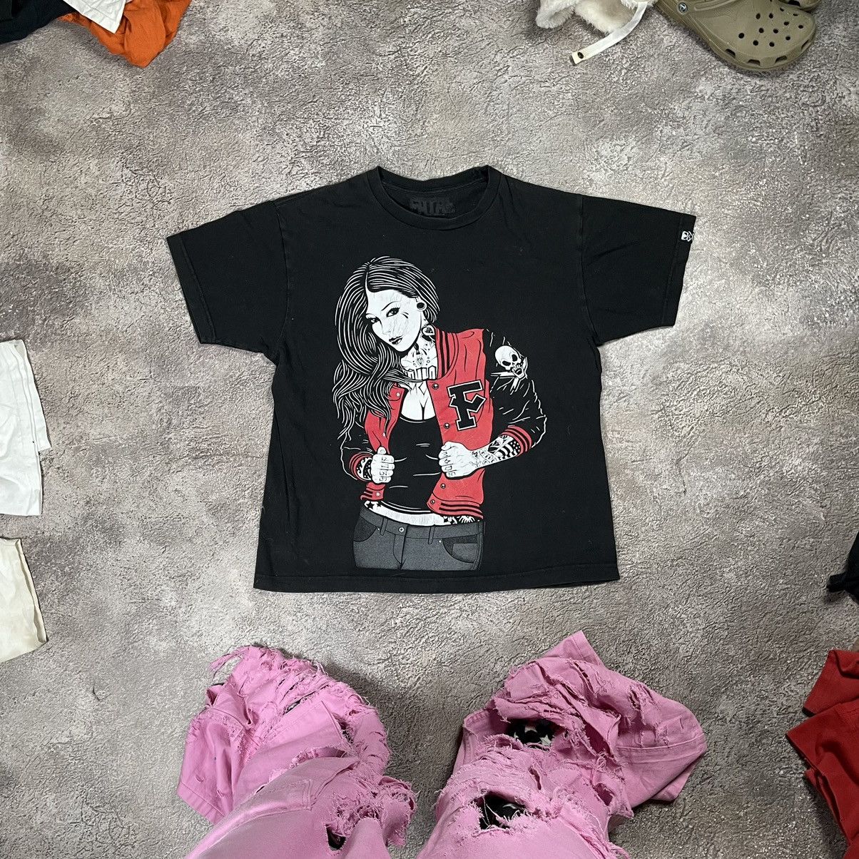 Vintage Vintage Y2K ADULT JACKET FUNNY Tee SEXY GIRL L Size US L / EU 52-54 / 3 - 1 Thumbnail