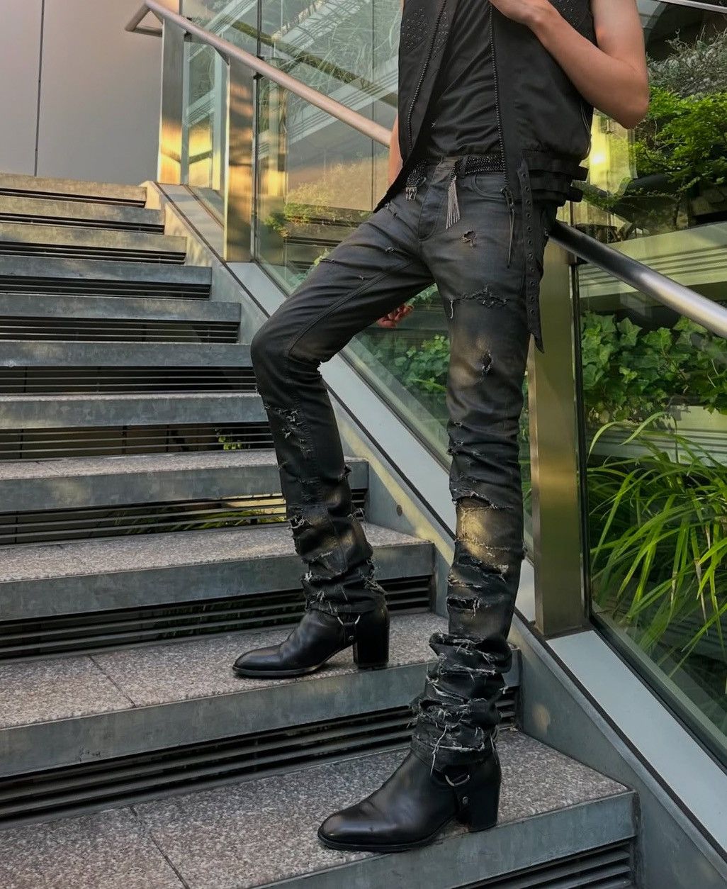 Hedi Slimane × Saint Laurent Paris FW16 60MM Harness Wyatt Size US 9 / EU 42 - 7 Thumbnail