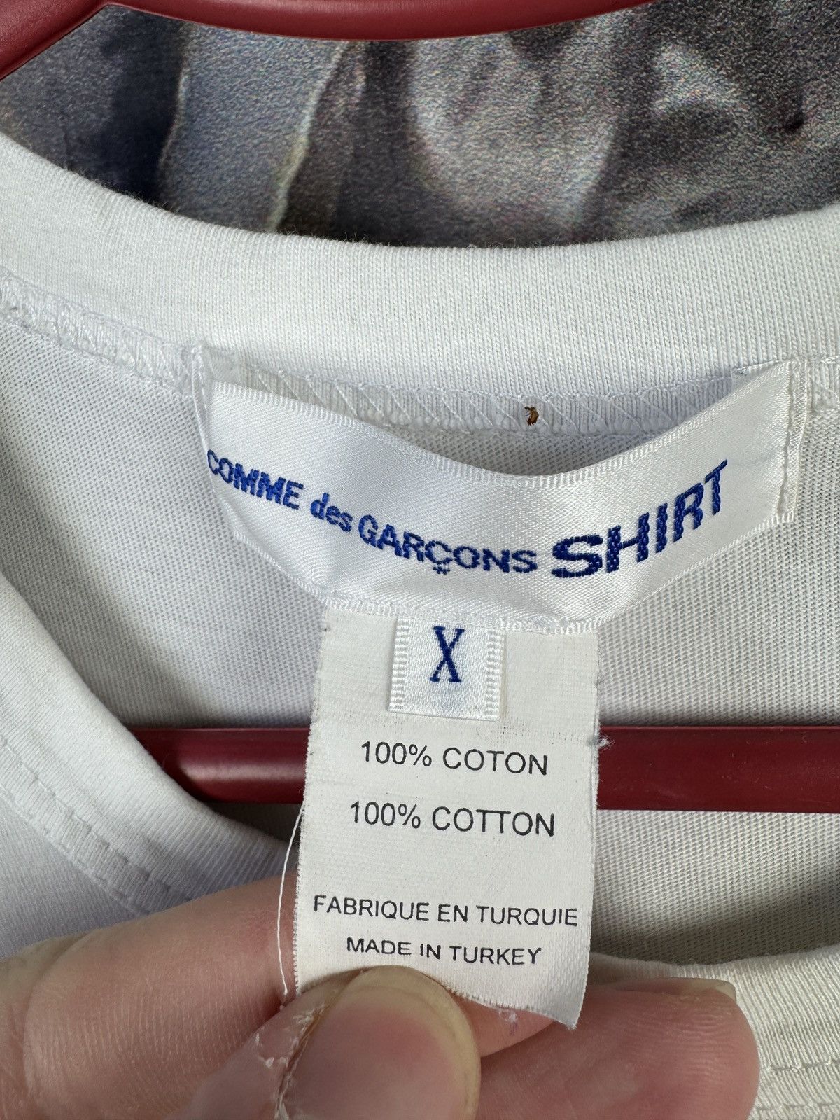 Comme des Garcons SHIRT T-Shirt Comme des Garsons Shirt White Size X (fits like M) Size US M / EU 48-50 / 2 - 7 Thumbnail