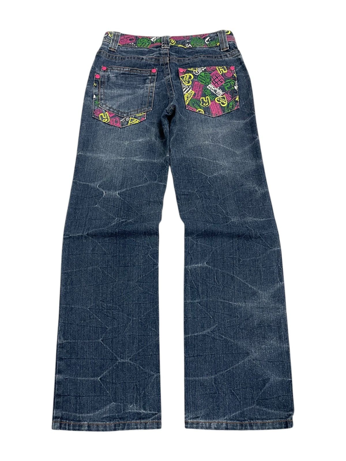 20471120 × Japanese Brand Petit Berry Graffiti Honeycomb Mark Art Clone Devgru Style Size US 28 / EU 44 - 1 Thumbnail