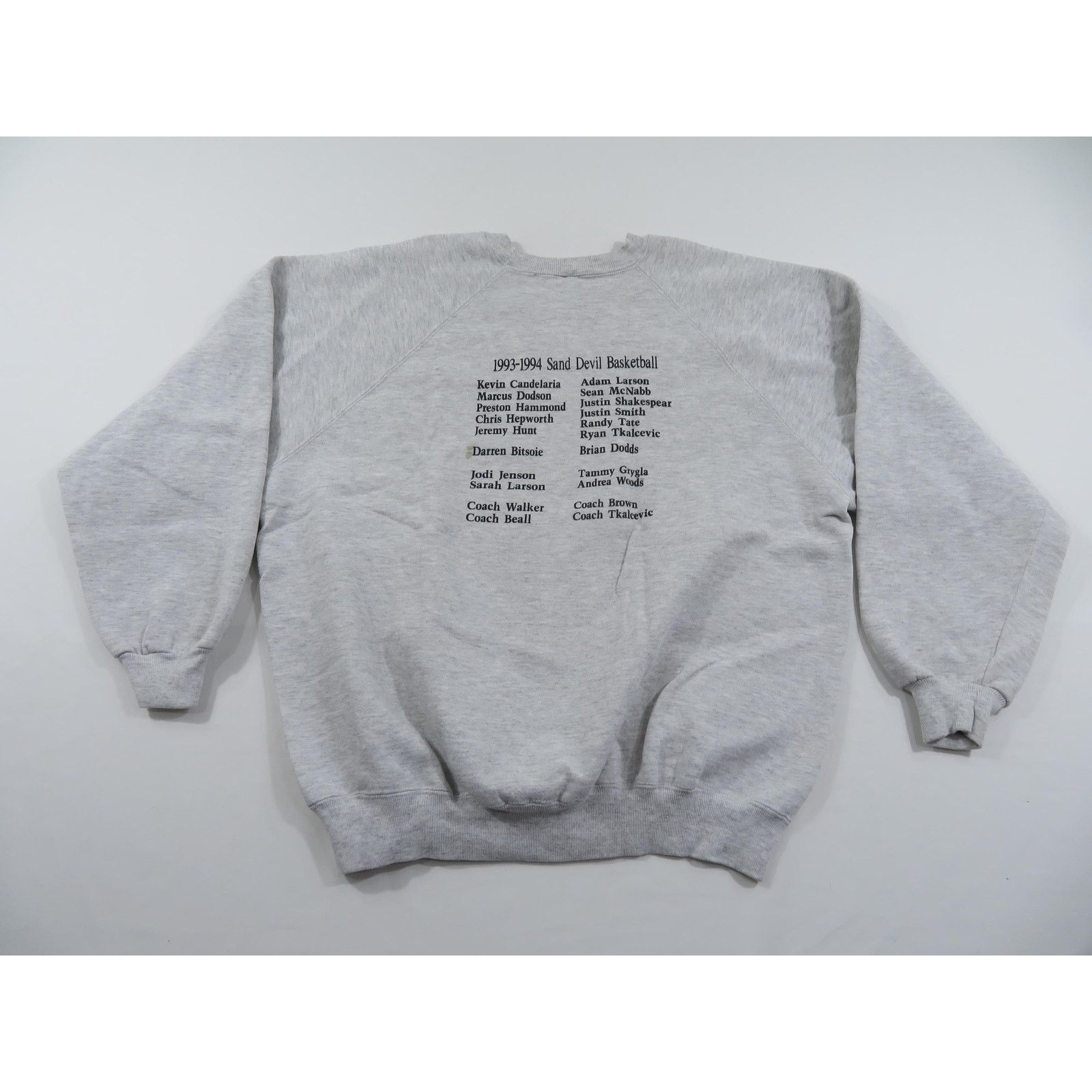 Other Sand Devil Sweatshirt, Basketball, Double Sided Sz XL? 1990s Size US XL / EU 56 / 4 - 3 Thumbnail