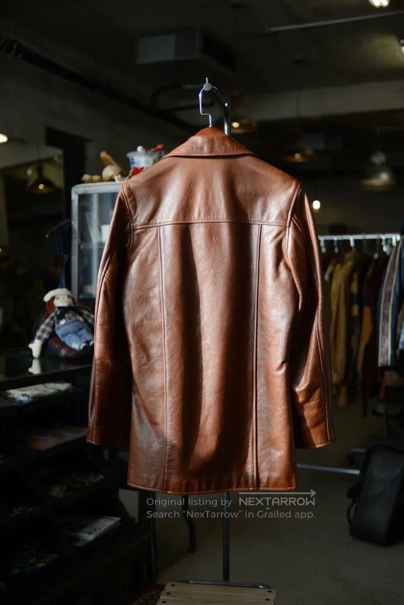 Schott Schott Cowhide midi leather jacket Size US XS / EU 42 / 0 - 5 Thumbnail