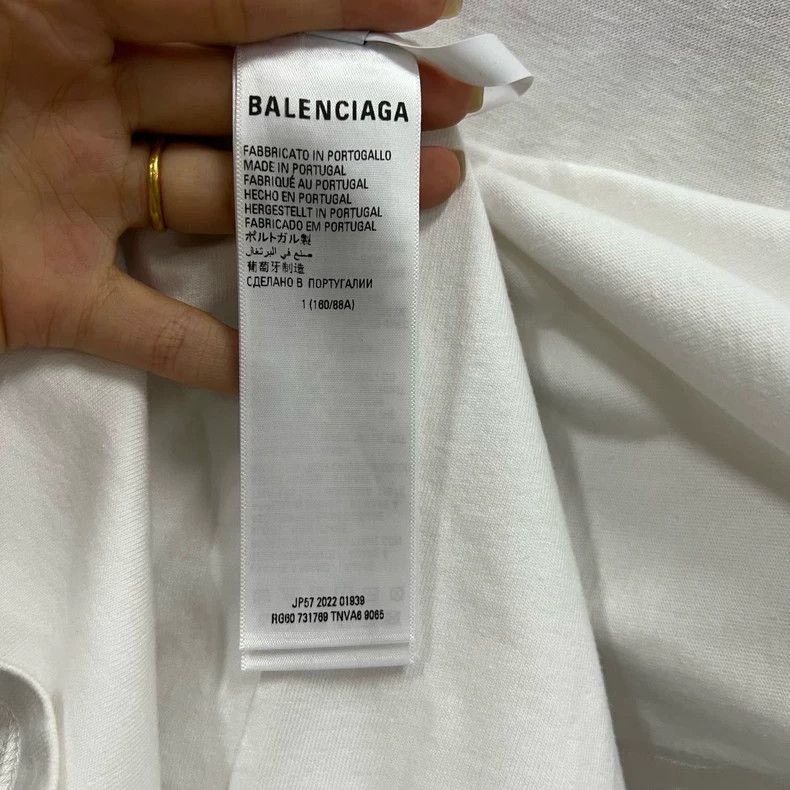 Balenciaga Balenciaga Adidas co-branded white embroidered logo short Size US S / EU 44-46 / 1 - 4 Thumbnail