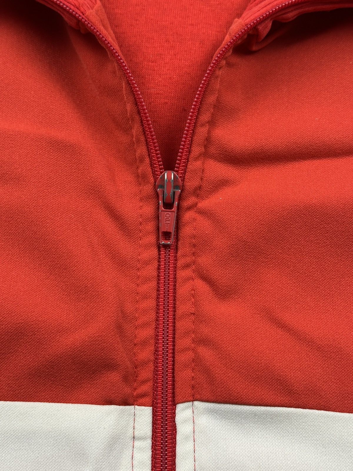 Adidas Vintage Adidas West Germany Rare Track Jacket Red White 80s Size US L / EU 52-54 / 3 - 16 Thumbnail