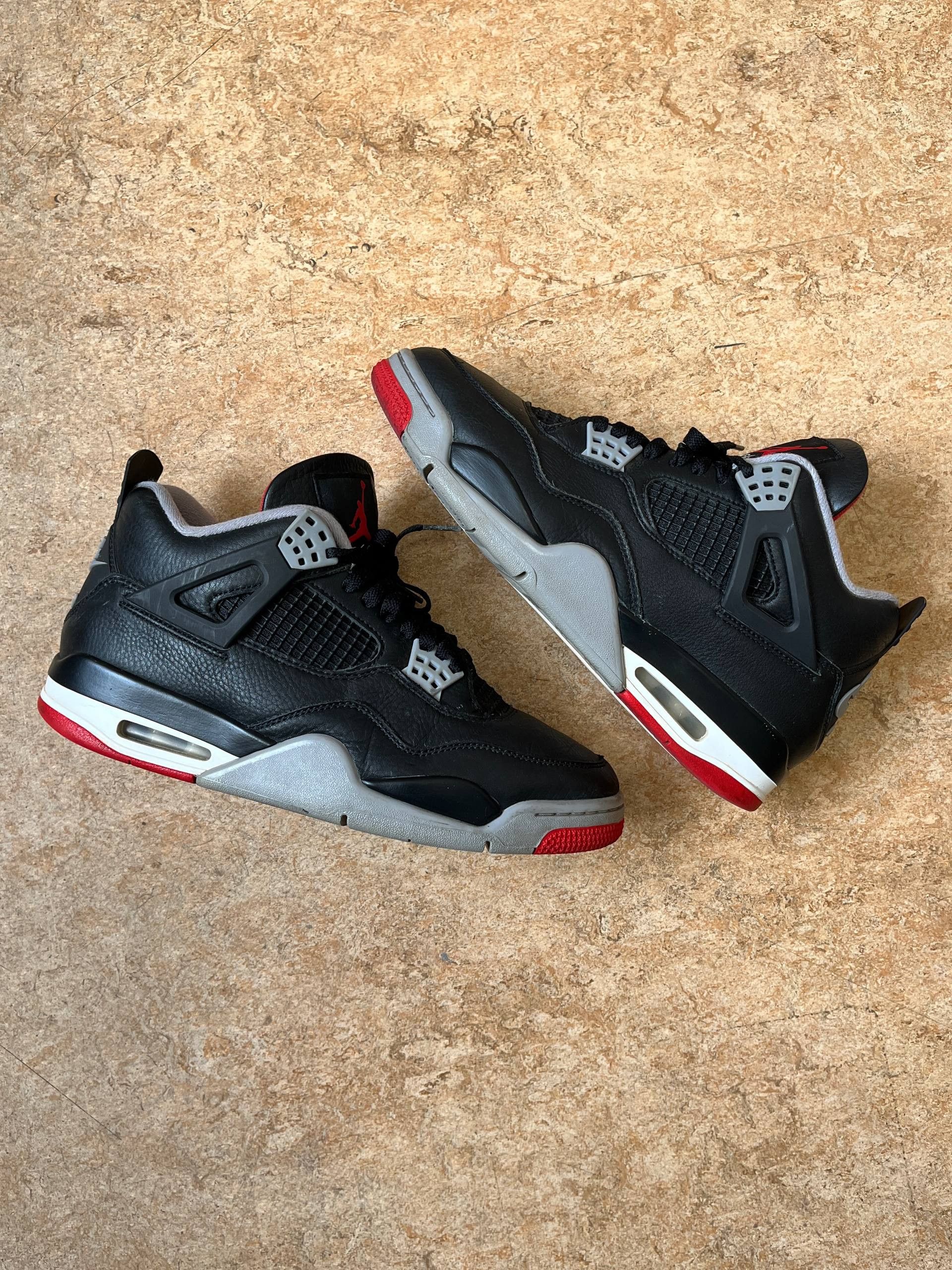 Jordan Brand Air Jordan 4 Retro Bred Reimagined FV5029-006 Size US 9.5 / EU 42-43 - 2 Thumbnail
