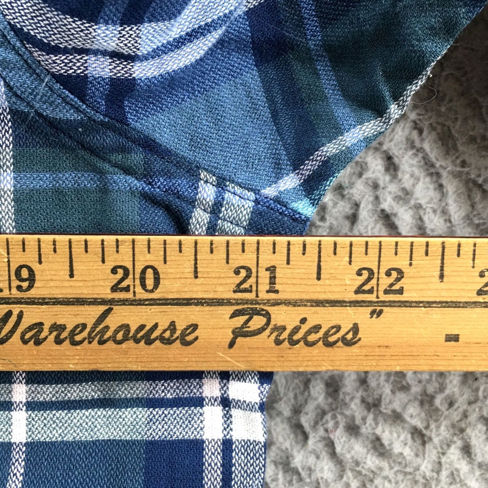 Abercrombie & Fitch Abercrombie & Fitch Button Down Shirt Mens XL Blue Plaid Long Sleeve Collared Size US XL / EU 56 / 4 - 6 Thumbnail
