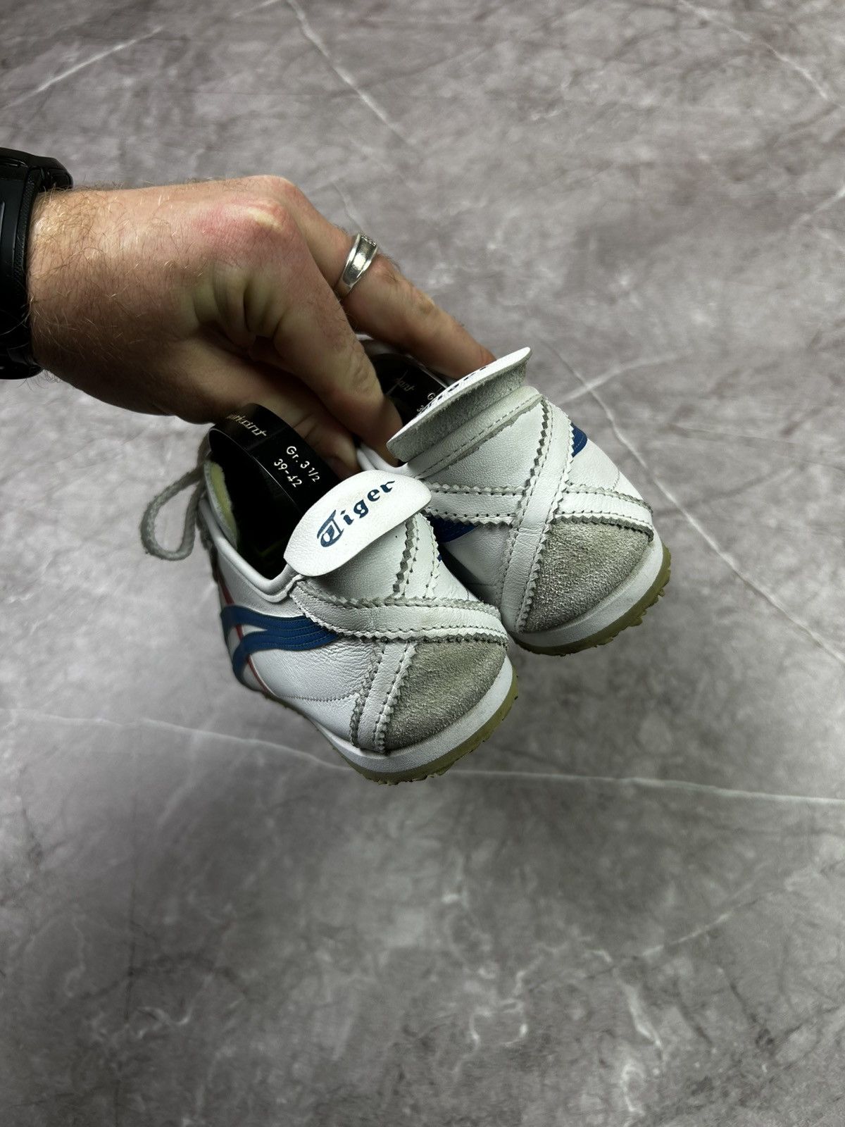 Asics × Japanese Brand × Onitsuka Tiger Asics Onitsuka Tiger OG Sneakers Leather Vintage Y2k Size US 6.5 / IT 36.5 - 5 Thumbnail