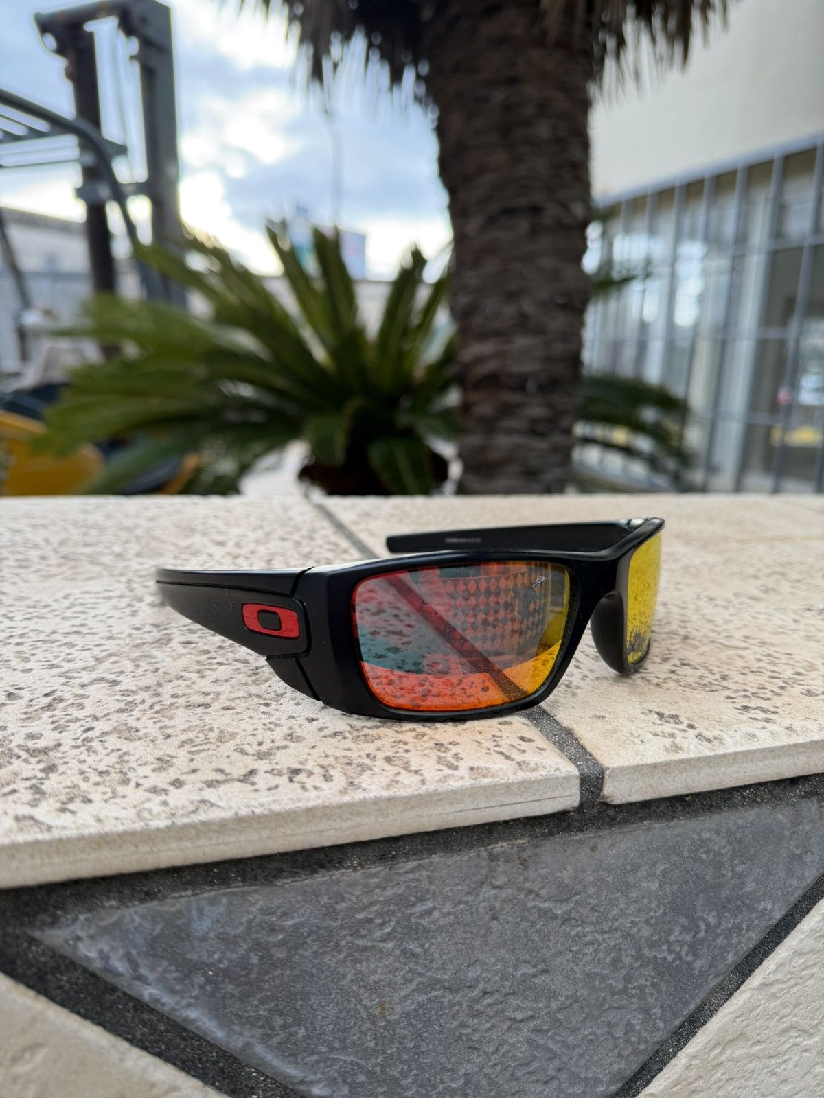 Oakley Oakley Sunglasses Ferrari Fuel Cell OO9096 Black Size ONE SIZE - 1 Thumbnail