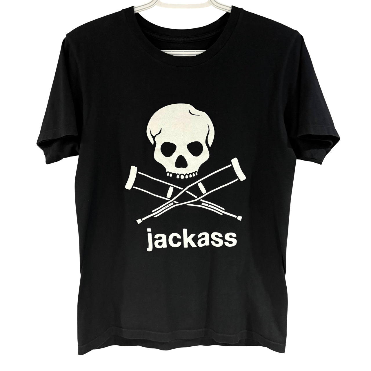 Other jackass skull & crutches t-shirt Size US S / EU 44-46 / 1 - 1 Thumbnail