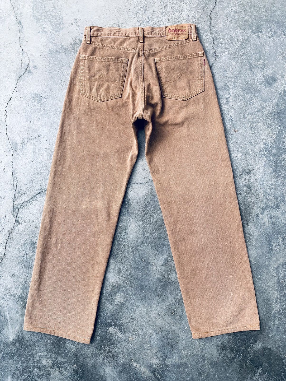 Vintage Vintage Bobson Brown Distressed Pants Size US 30 / EU 46 - 2 Thumbnail