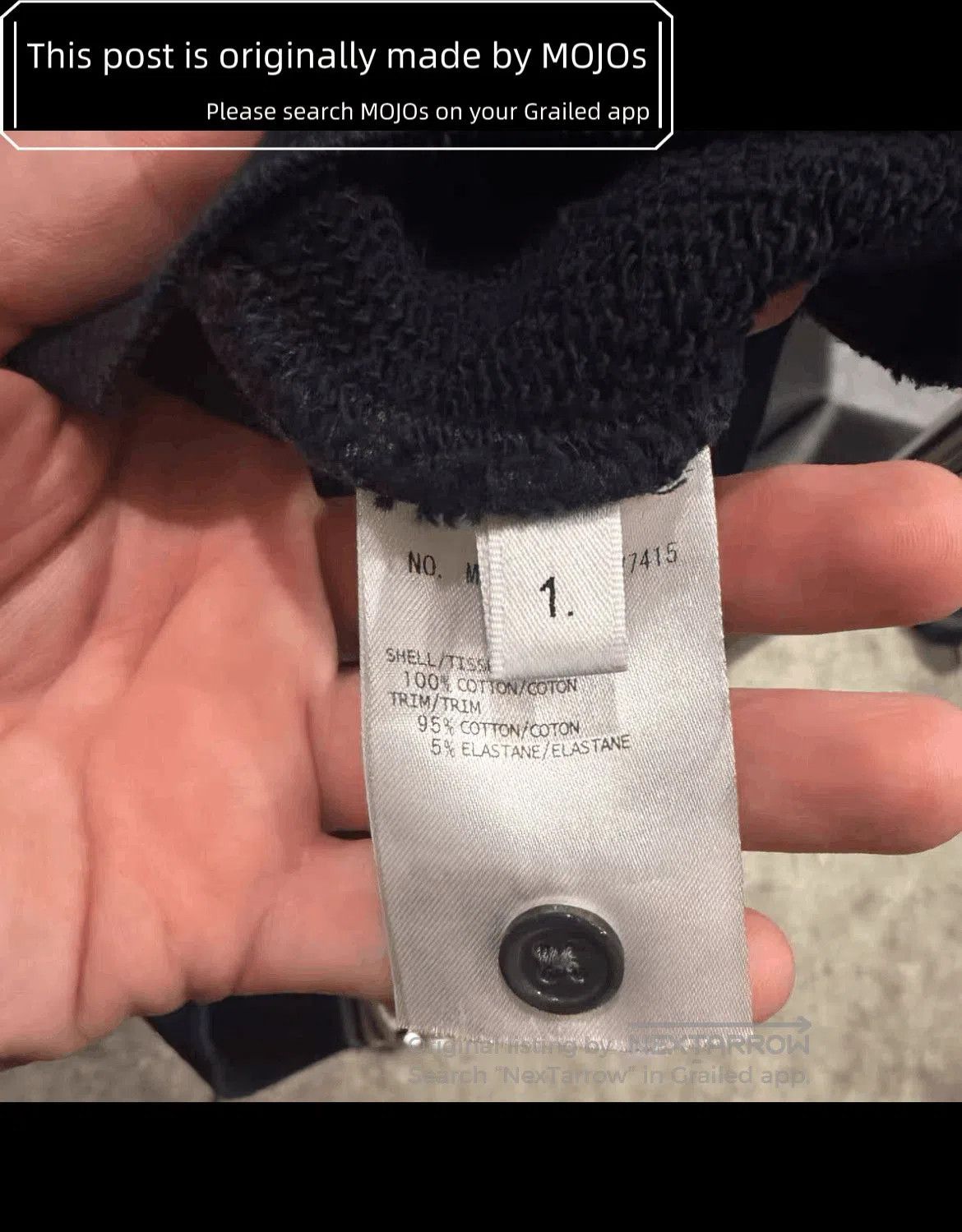 Thom Browne Sz 1 Thom Browne Back Triple Stripe Navy Sweatshirt. Size US S / EU 44-46 / 1 - 5 Thumbnail