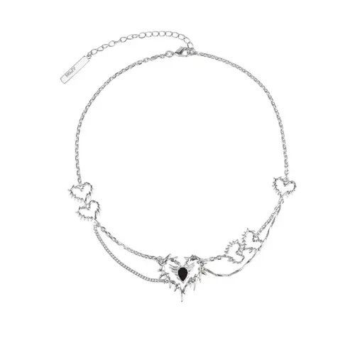 Jewelry Love Heart Pendant Necklaces Size ONE SIZE - 1 Thumbnail