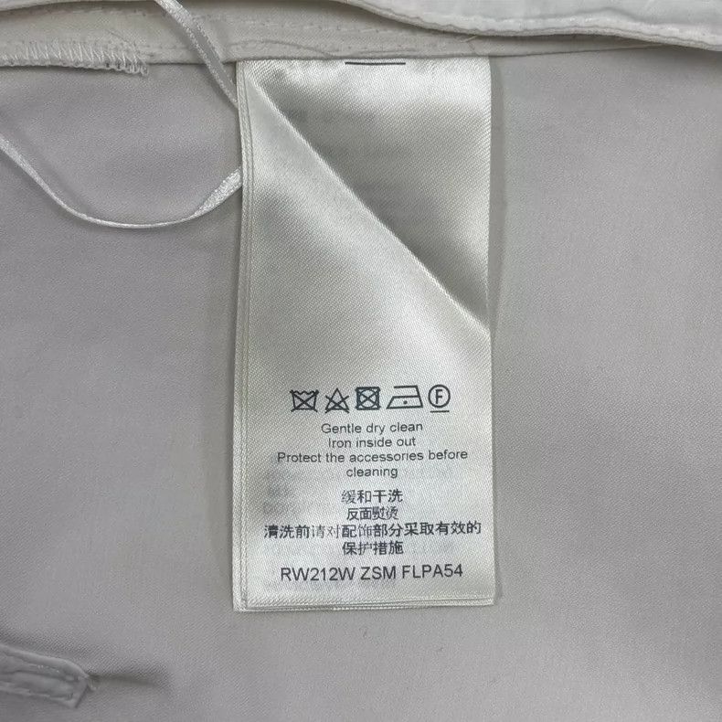 Louis Vuitton Louis Vuitton White Anchor Metal Buckle Strap Shorts 2505-N Size 37" - 6 Thumbnail