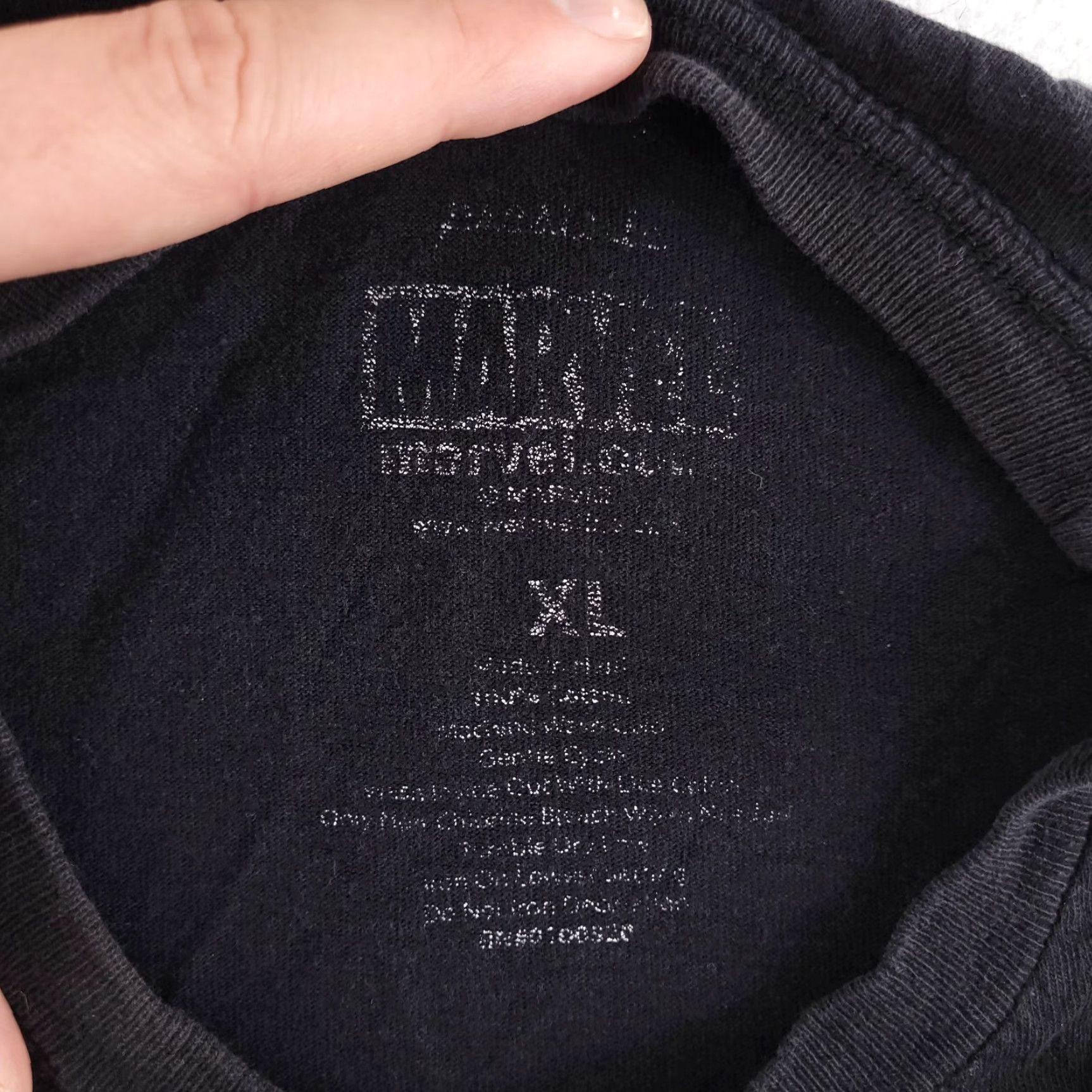 Vintage Deadpool T-Shirt Marvel Men's XL Black I Have Issues Short Sleeve Crewneck Vintage: No Size US XL / EU 56 / 4 - 4 Thumbnail