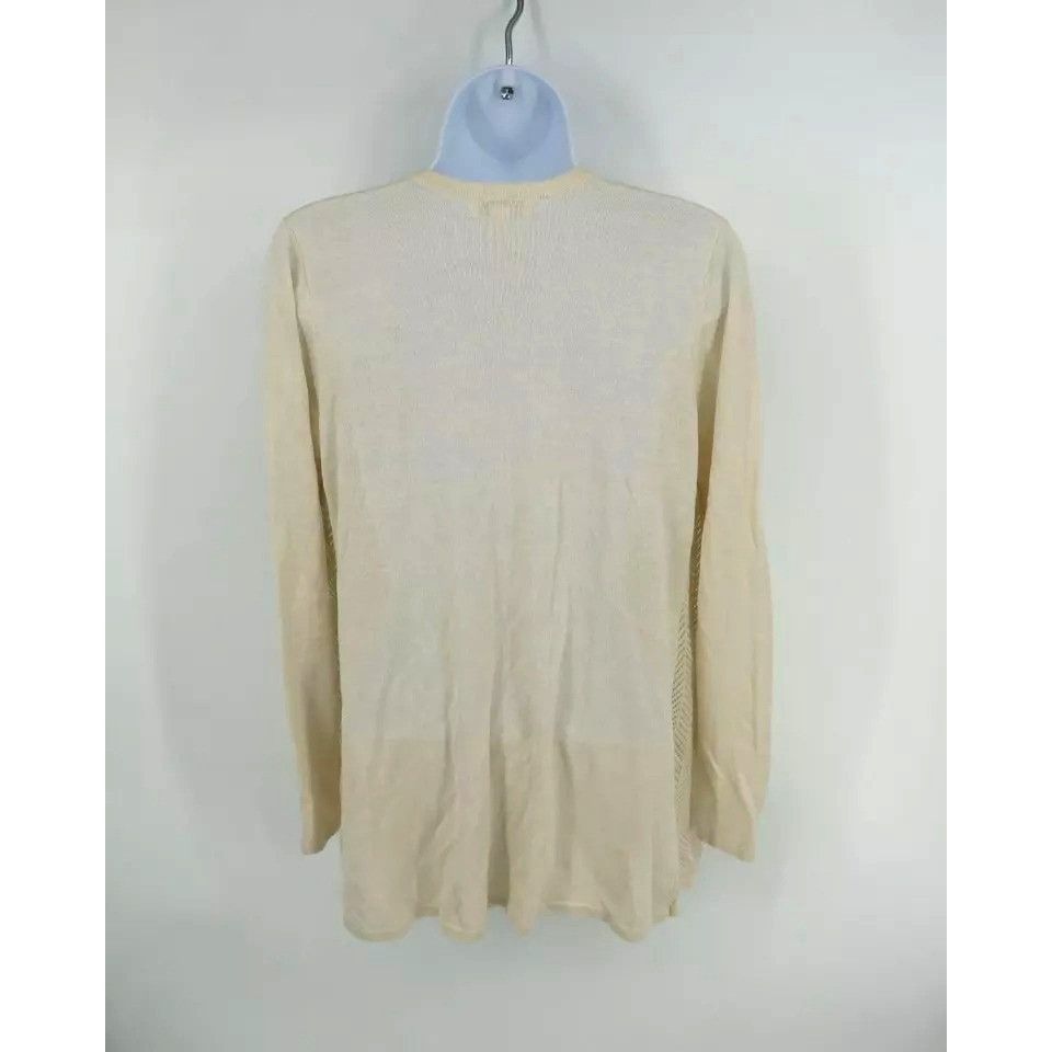 Charter Club Charter Club XS Beige Open Front Cardigan Sweater Pockets NW Size XS / US 0-2 / IT 36-38 - 4 Thumbnail