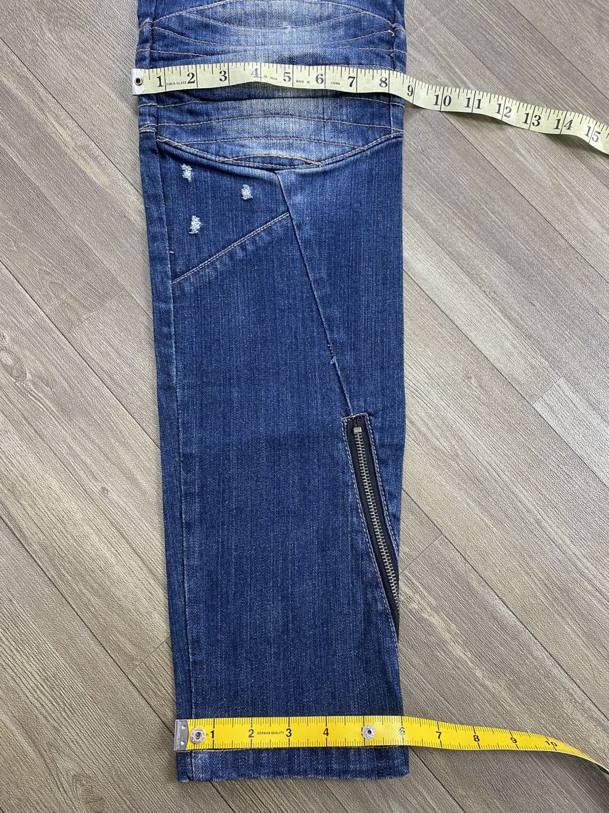 PPFM Vintage PPFM Distressed Ifsixwasnine LGB Style Bikers Jeans Size US 32 / EU 48 - 24 Thumbnail