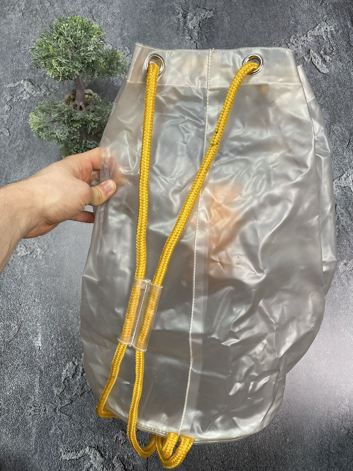 Jil Sander Jil Sander SUN Fragrance Transparent Drawstring Beach Bag Size ONE SIZE - 24 Thumbnail