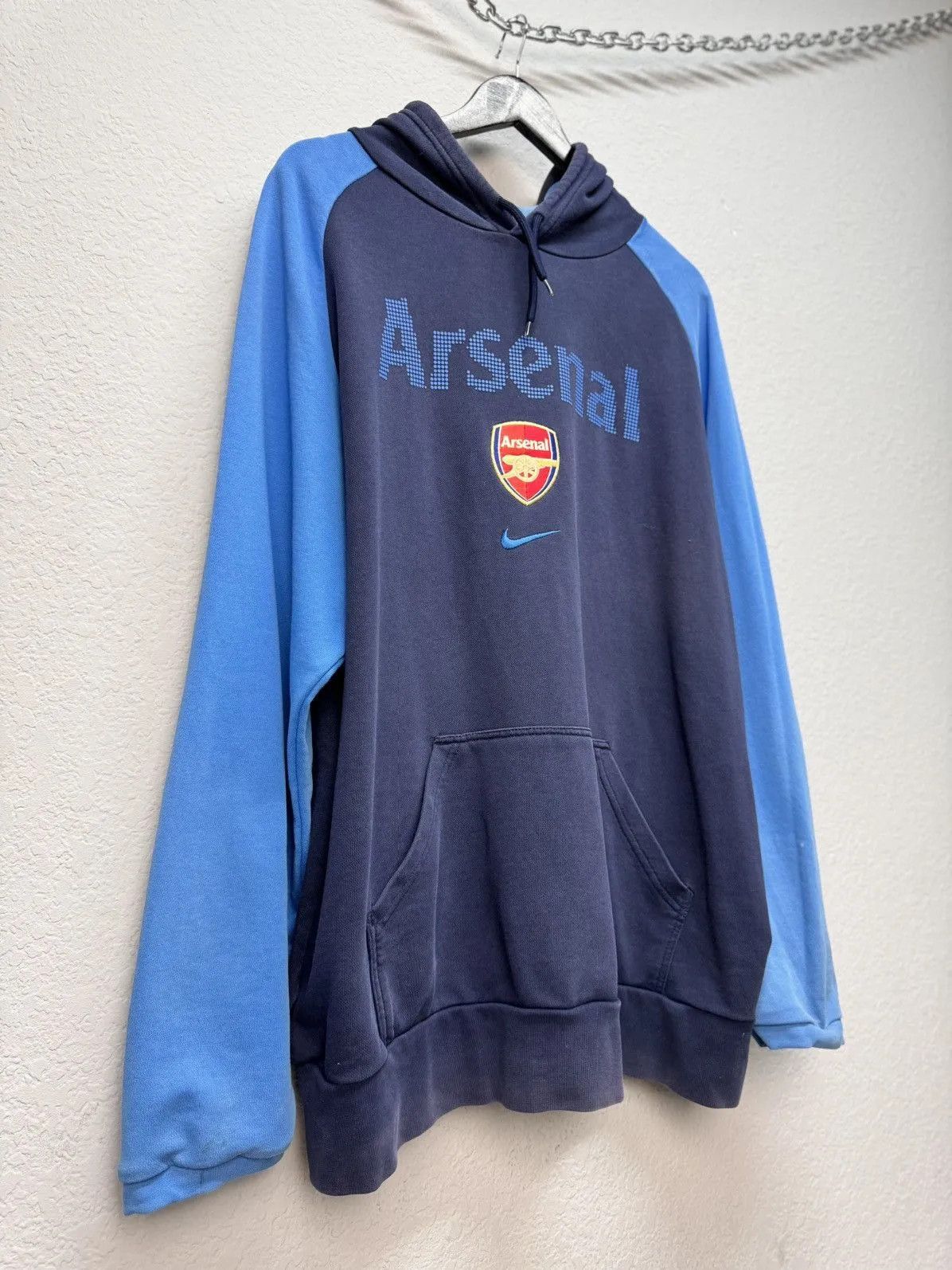Vintage Vintage Nike Arsenal blue track jacket size XL logo Size US XL / EU 56 / 4 - 5 Thumbnail