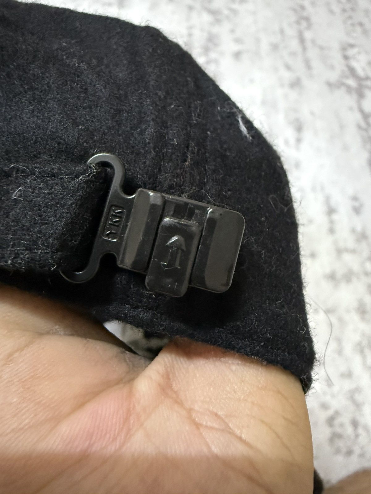 Courreges 90s Vintage Courreges Wool Adjustable Cap Size ONE SIZE - 8 Thumbnail