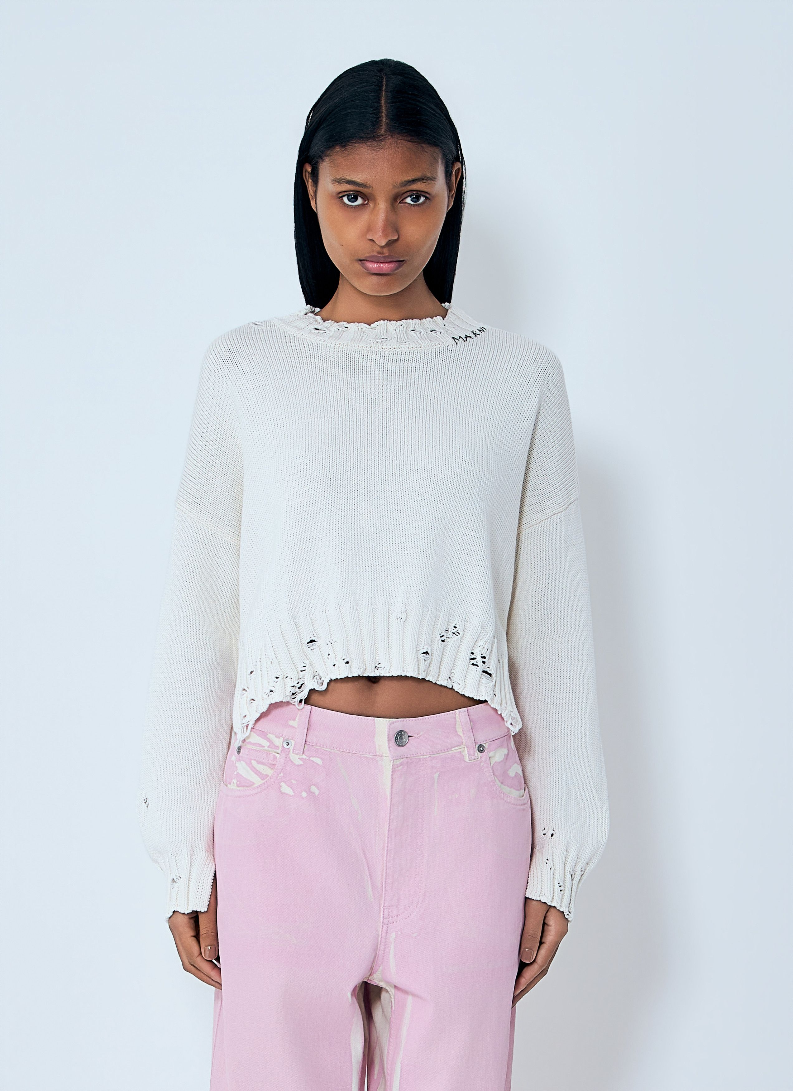 Marni Logo Motif Sweater Size M / US 6-8 / IT 42-44 - 1 Thumbnail