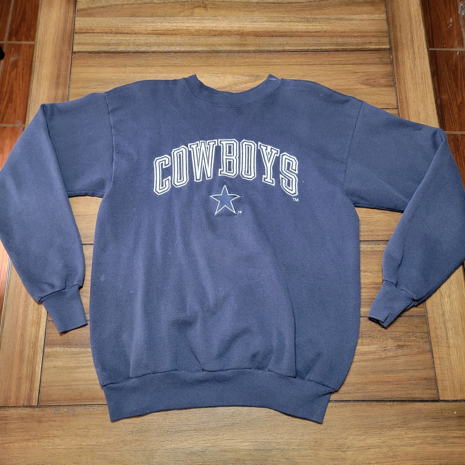 Other VINTAGE Dallas Cowboys LS Pull-Over Sweatshirt - Size Large Size L / US 10 / IT 46 - 1 Thumbnail