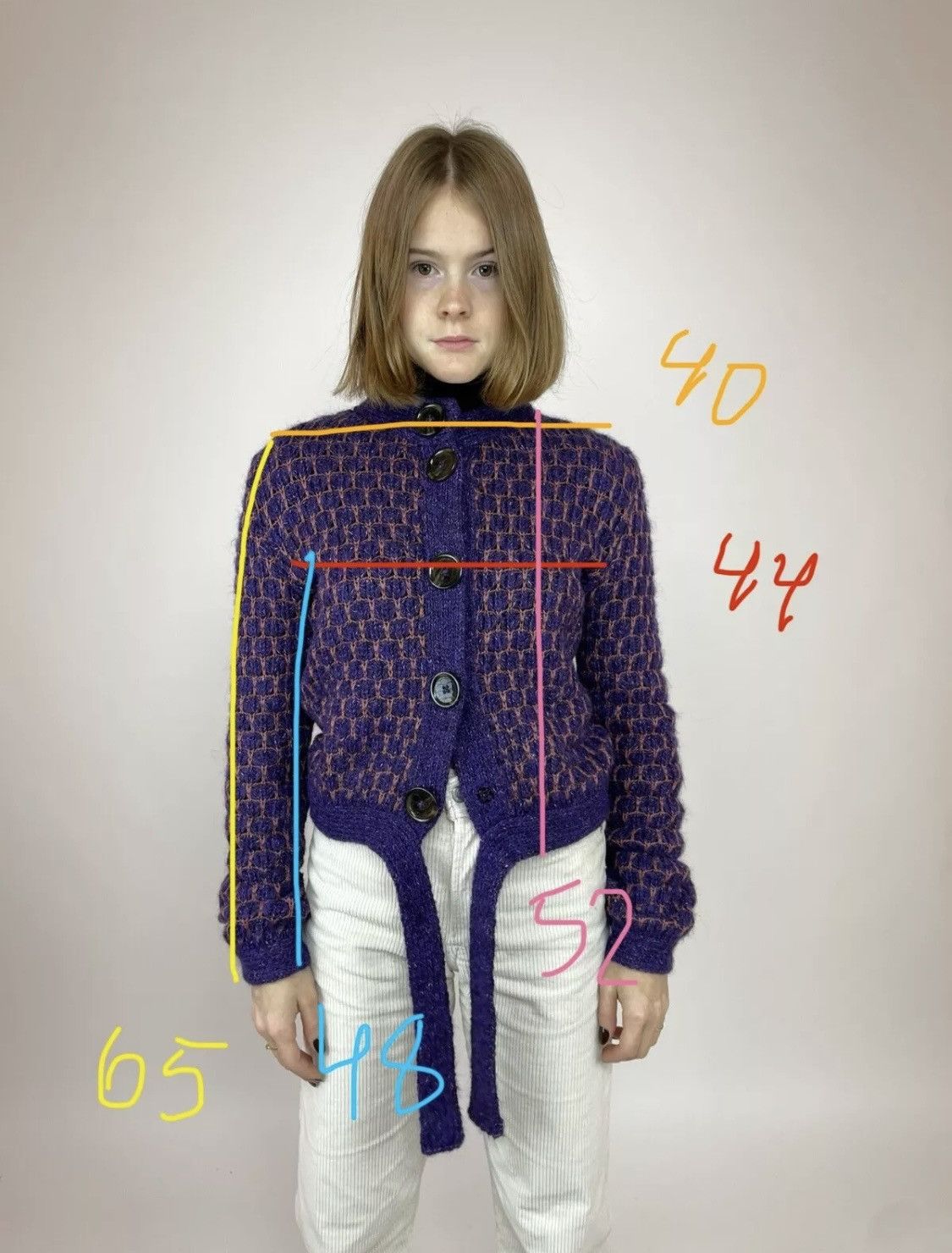 Dagmar × Designer DAGMAR Cardigan wool Fluffy Knit Women’s size XS Size XS / US 0-2 / IT 36-38 - 12 Thumbnail