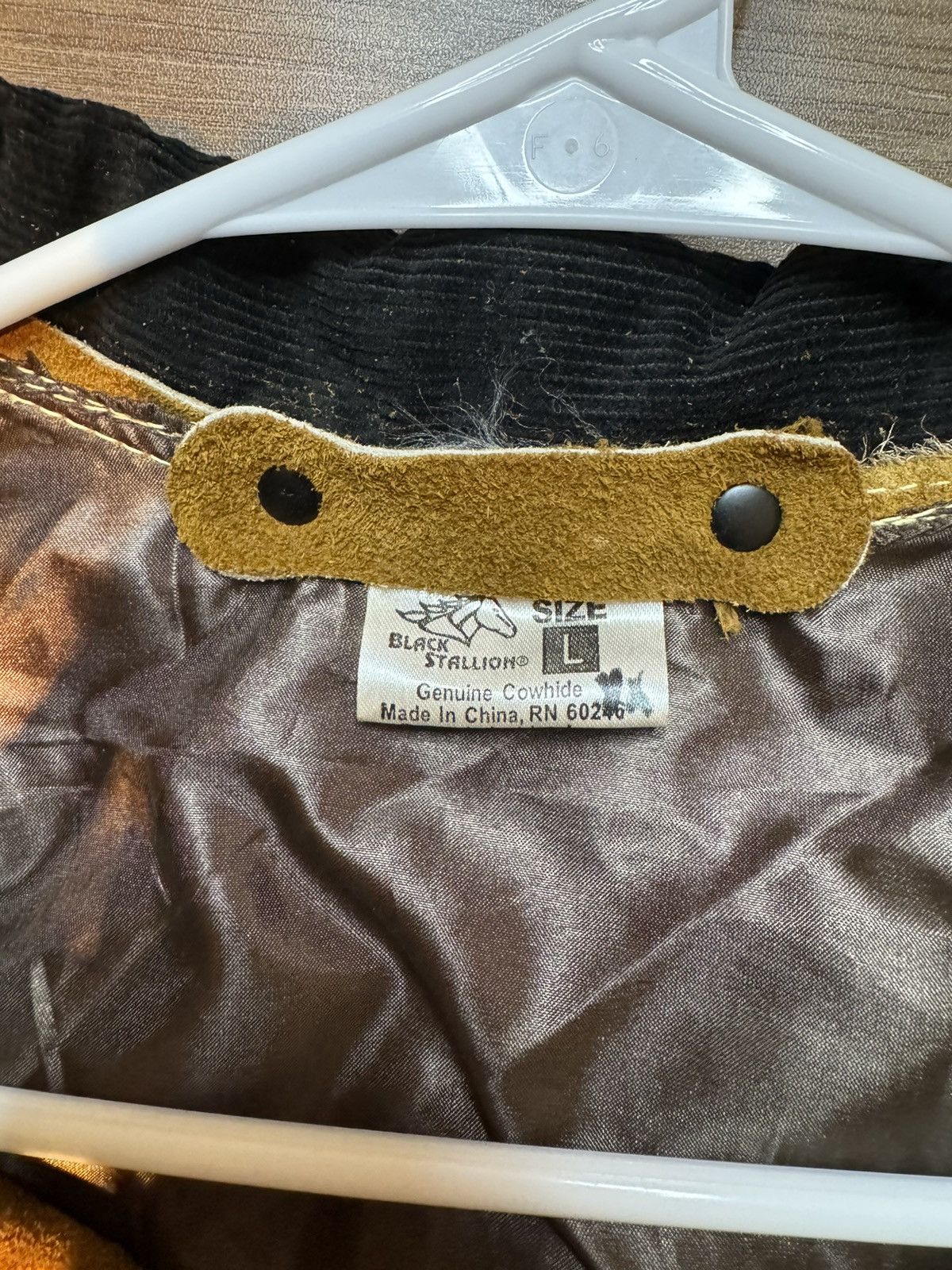 Other Black Stallion Size L Genuine Cowhide Welding Jacket Size US L / EU 52-54 / 3 - 7 Thumbnail