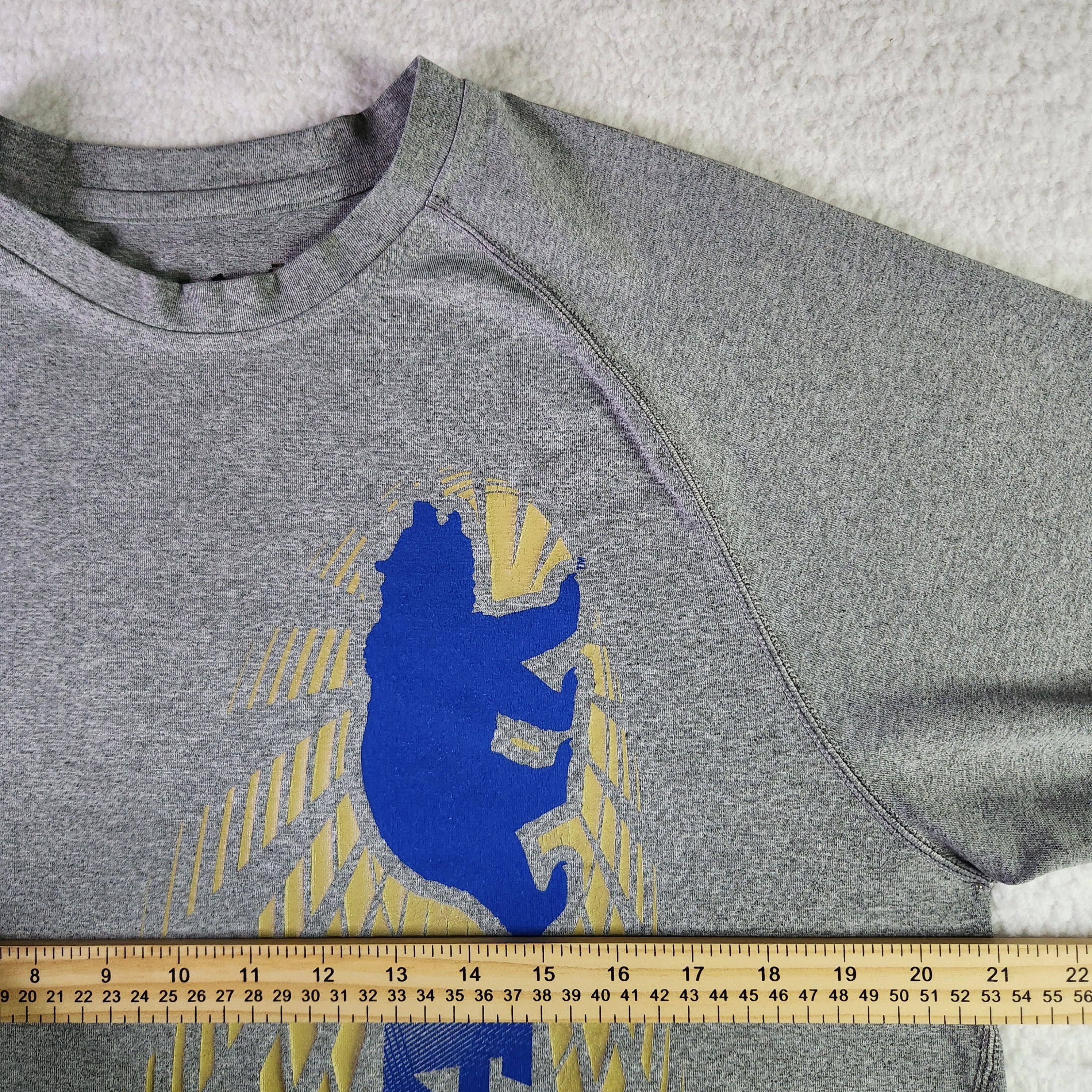 Adidas VINTAGE UCLA Bruins Adidas Activewear T-shirt Gray NCAA Size US M / EU 48-50 / 2 - 6 Thumbnail