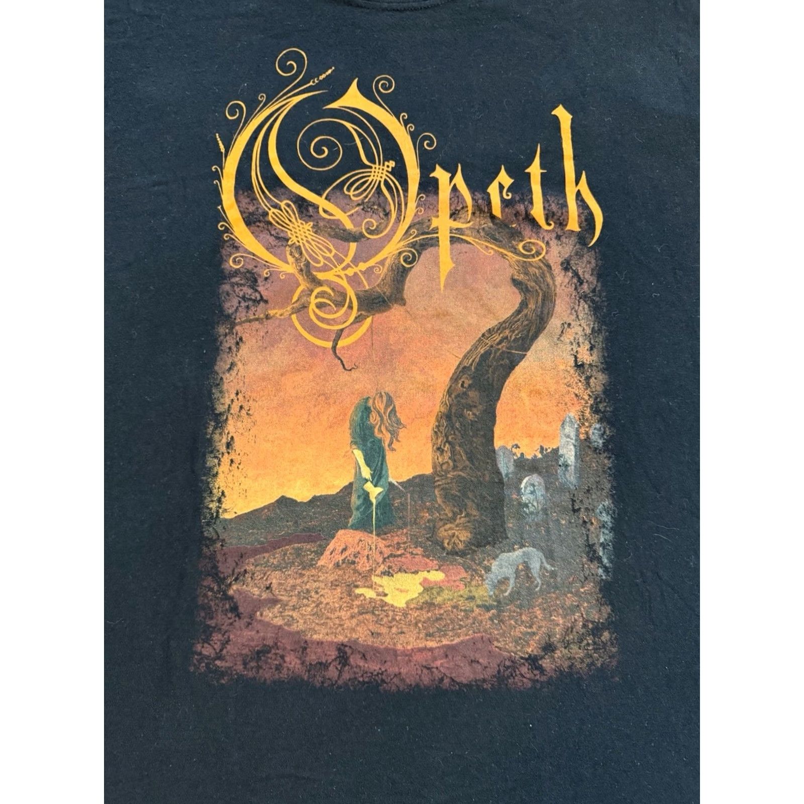 Gildan Vintage Opeth Progressive Death Metal Band Katatonia Gojira T Shirt Sz XL 2000s Men Size US XXL / EU 58 / 5 - 2 Thumbnail