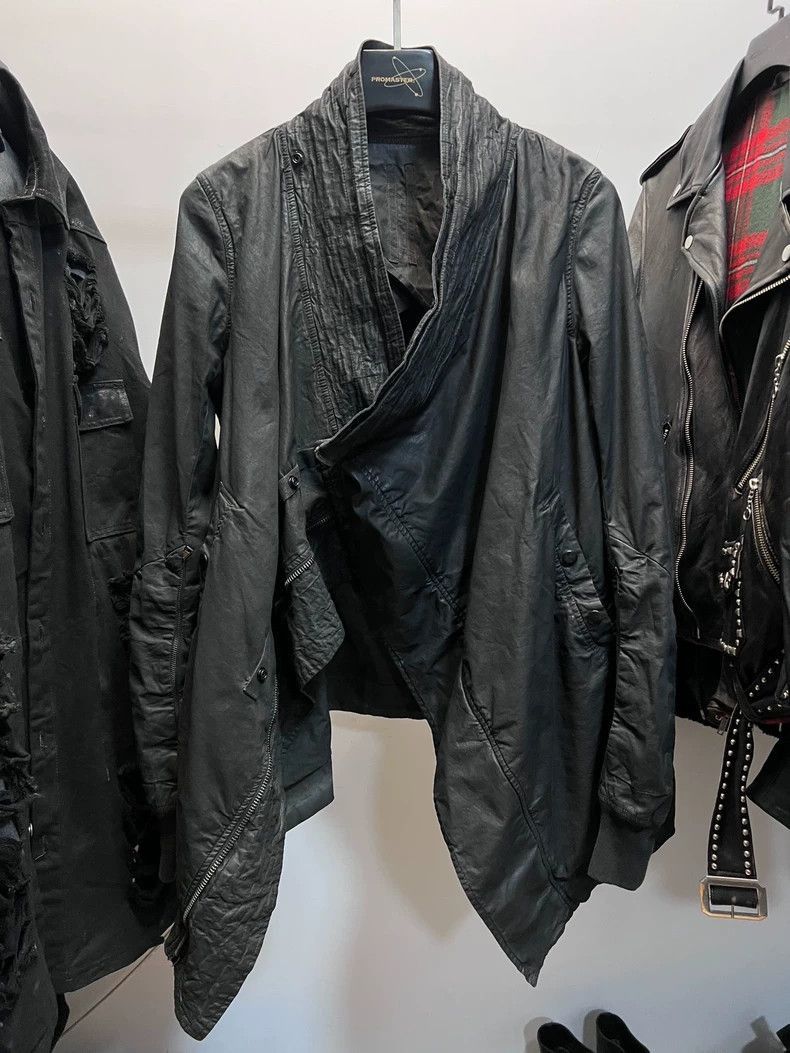 Rick Owens Rick Owens Coated Brush Wax Jacket-2508 Size US S / EU 44-46 / 1 - 2 Thumbnail